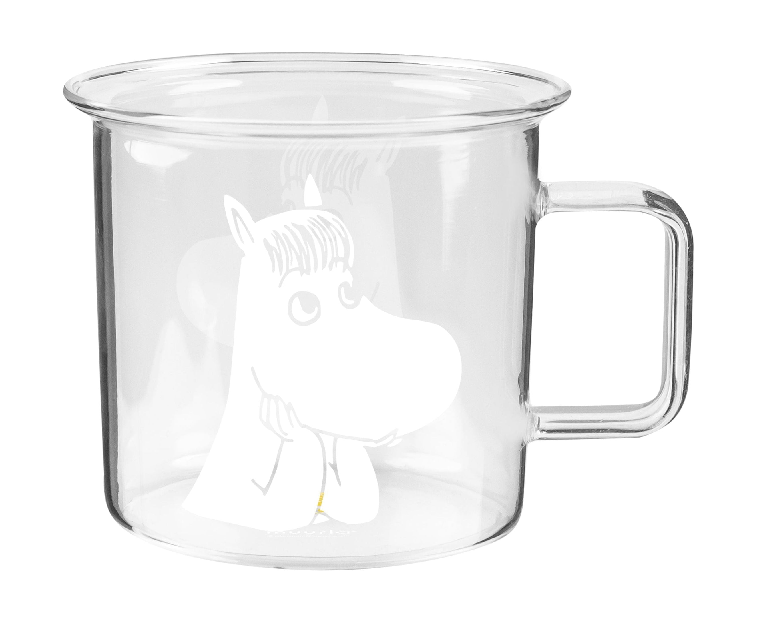[product_category]-Muurla Moomin Glass Mug 3,5 Dl, Snorkmaiden-Muurla-6416114968749-741-035-02-MUU-1
