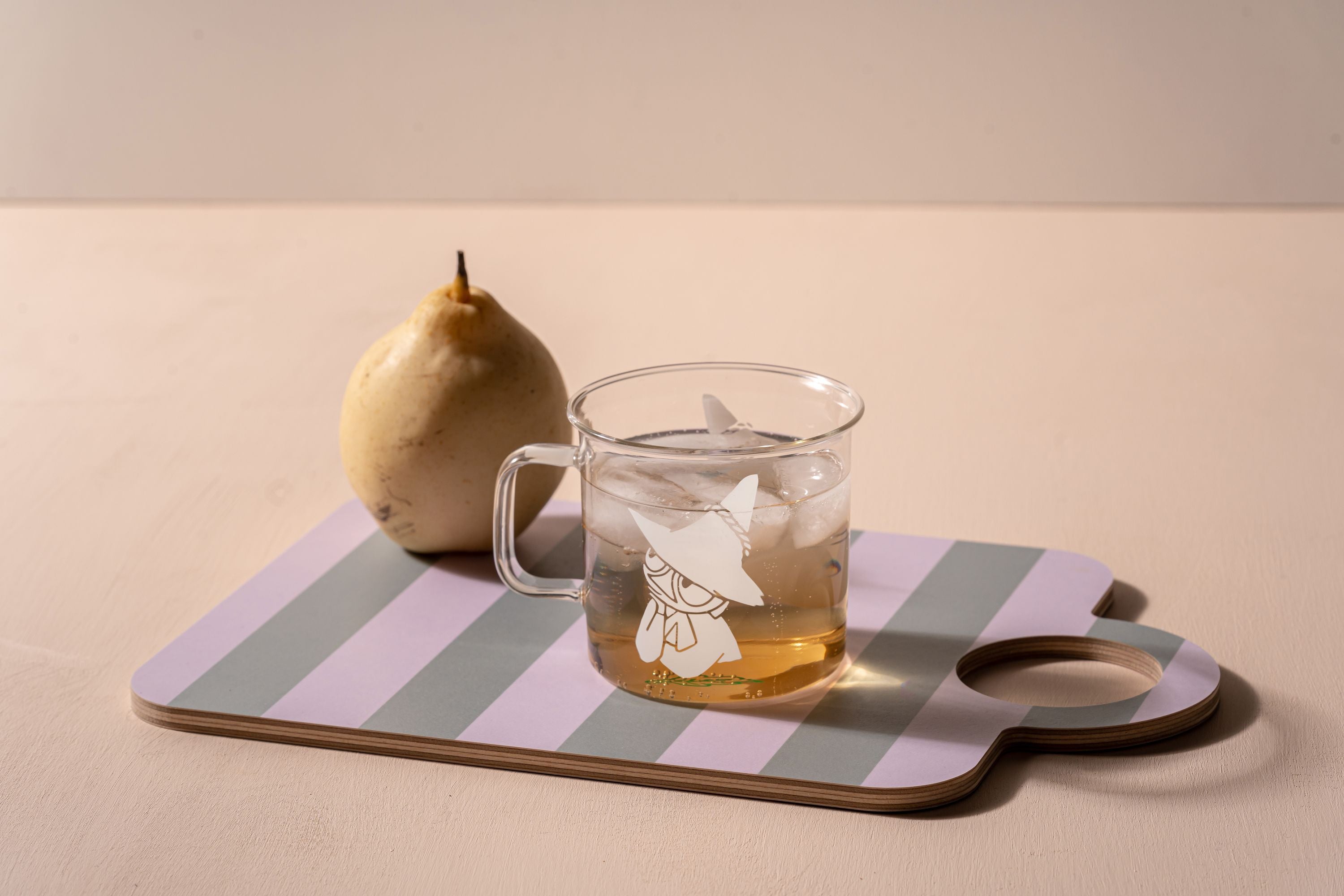 [product_category]-Muurla Moomin Glass Mug 3,5 Dl, Snufkin-Muurla-6416114968763-741-035-04-MUU-6