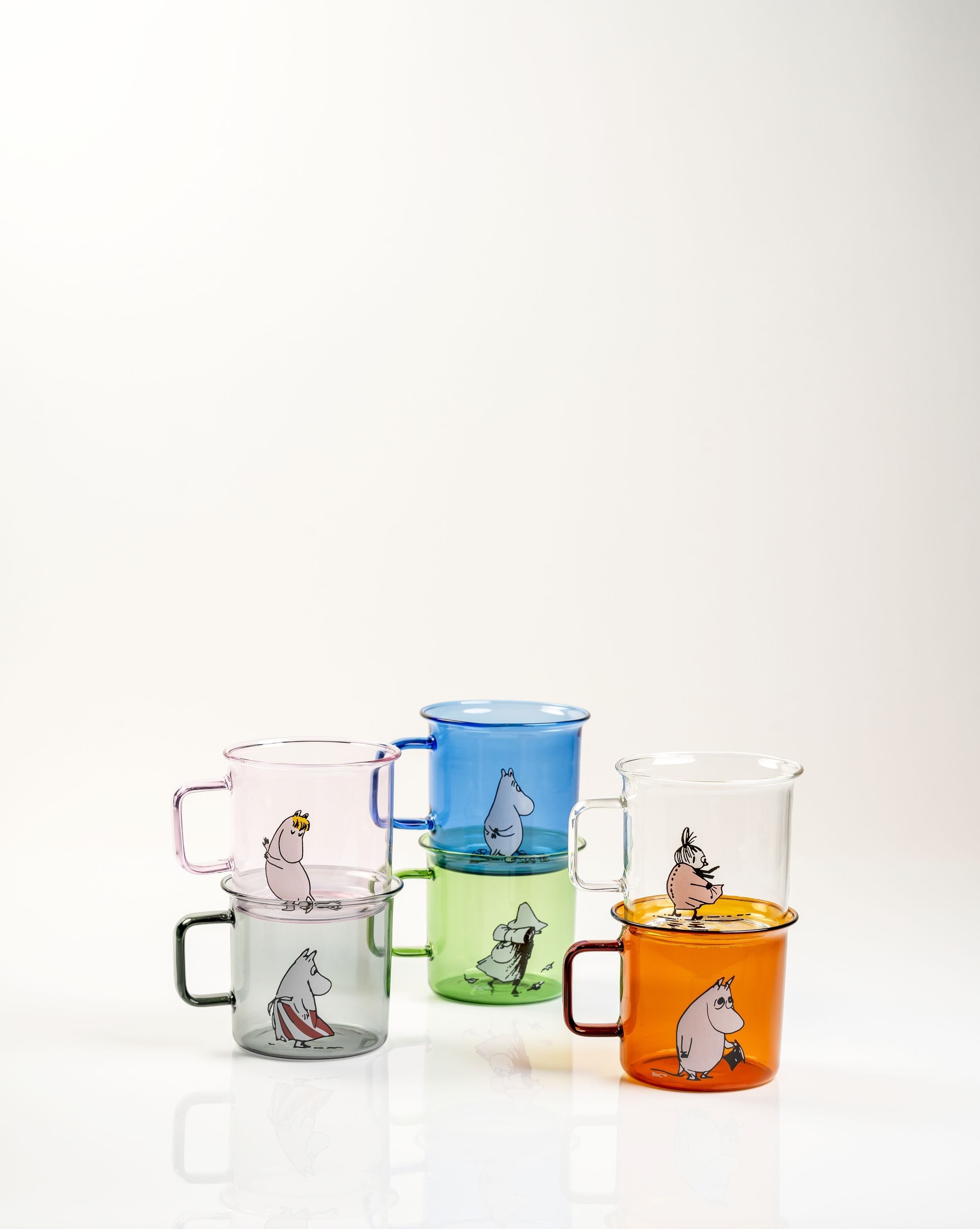 [product_category]-Muurla Moomin Glass Mug Little My, Clear-Muurla-6416114966615-716-035-08-MUU-11