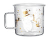 Muurla Moomin Glass Mug Sparkling Stars