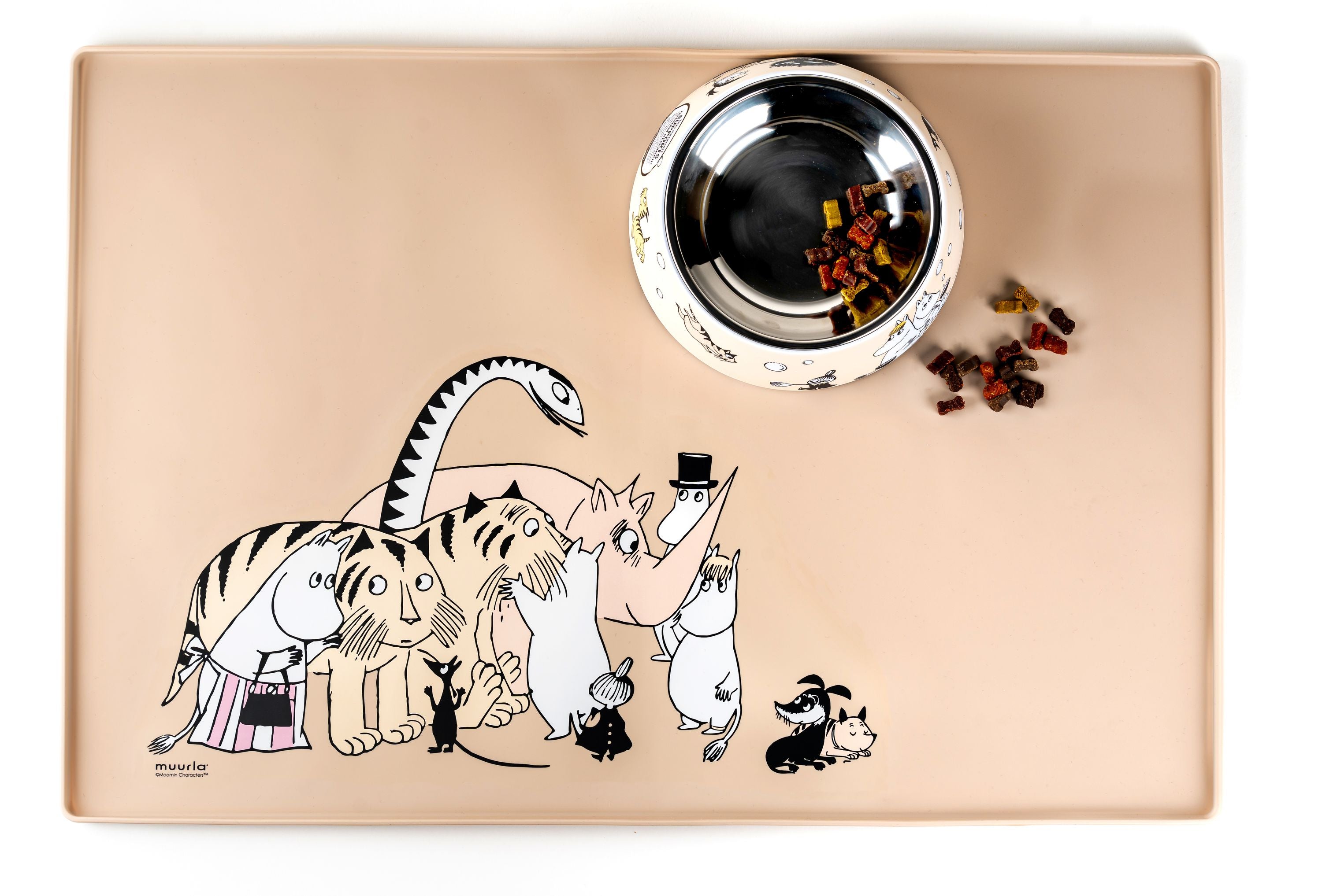 [product_category]-Muurla Moomin Pets Silicone Mat, Beige-Muurla-6416114969630-4701-6040-04-MUU-2