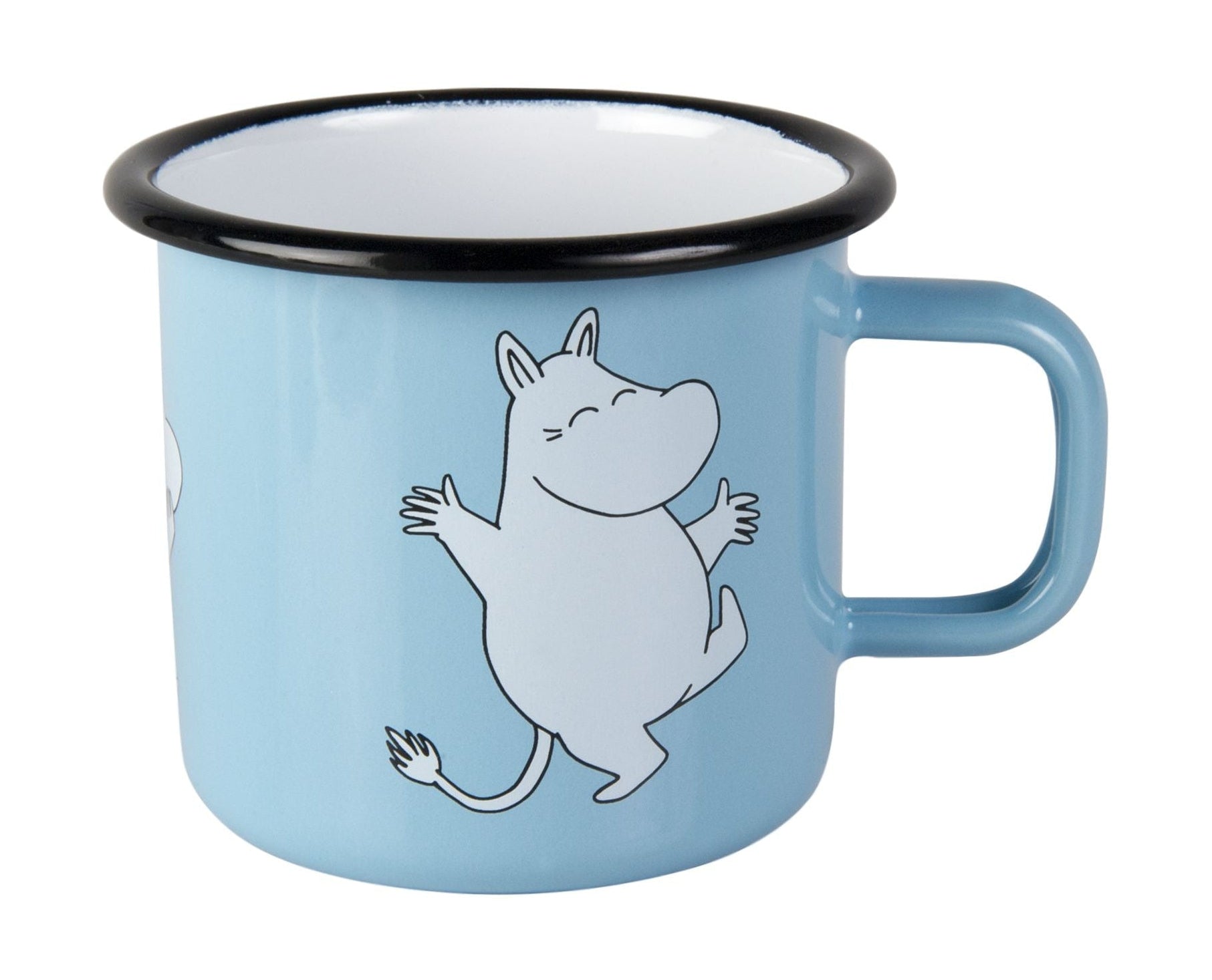 [product_category]-Muurla Moomin Retro Enamel Mug, Moomin, Light Blue-Muurla-6416114945139-1701-025-21-MUU-1