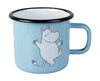 Muurla Moomin retro smalt, moomin, světle modrá