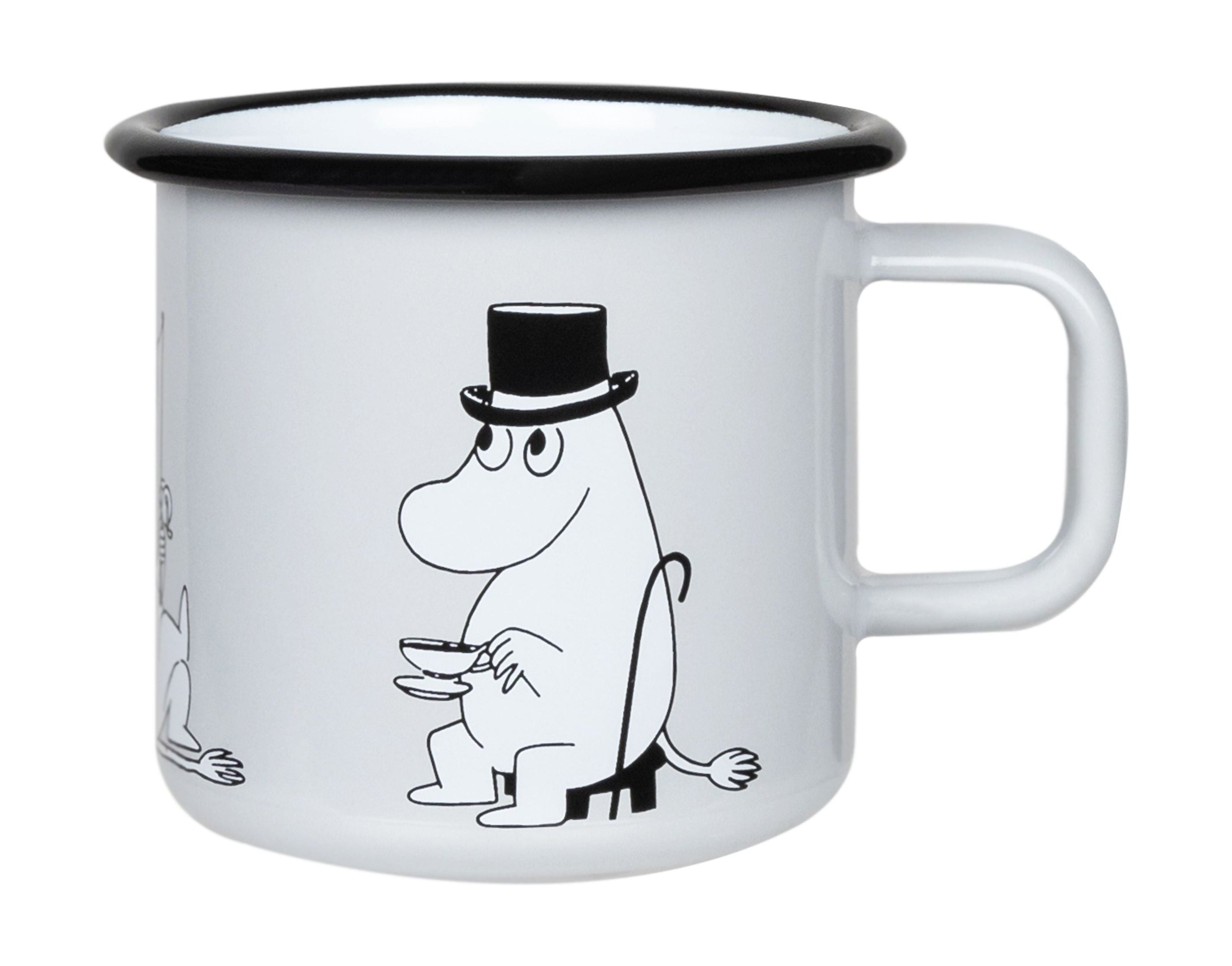 [product_category]-Muurla Moomin Retro Enamel Mug, Moominpappa-Muurla-6416114966363-1701-037-15-MUU-1