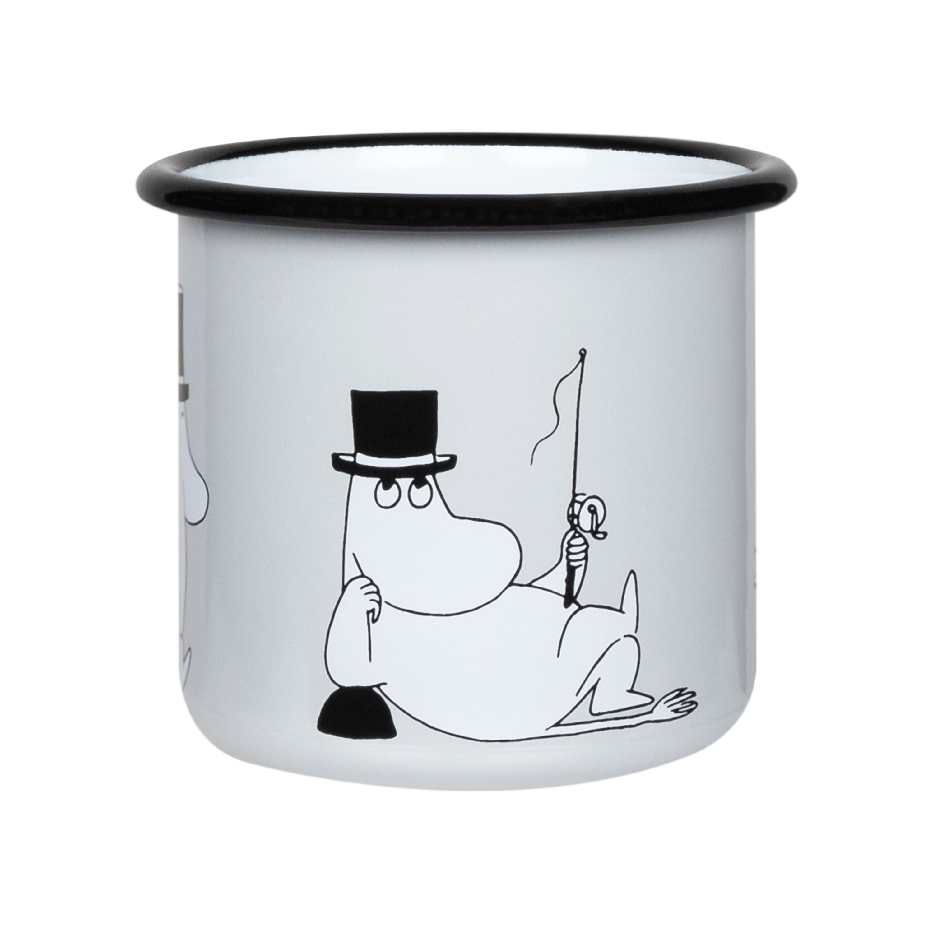 [product_category]-Muurla Moomin Retro Enamel Mug, Moominpappa-Muurla-6416114966363-1701-037-15-MUU-3