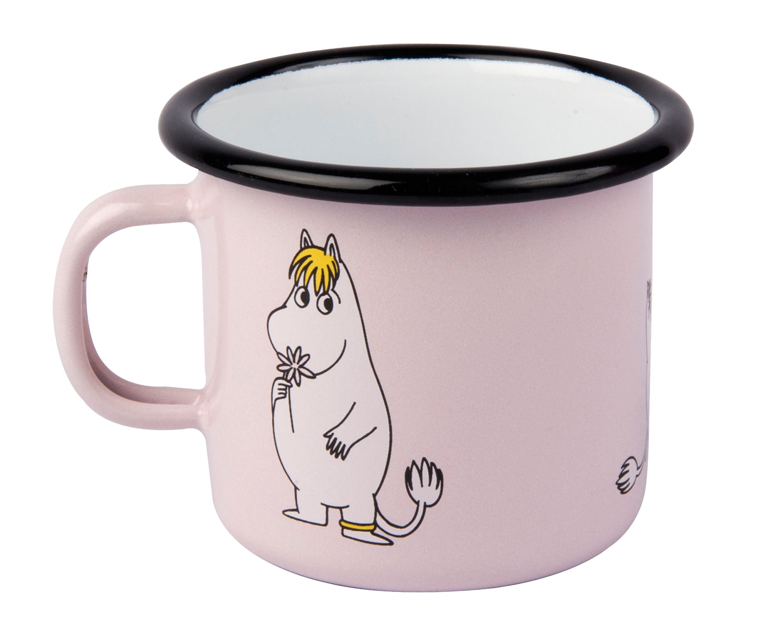[product_category]-Muurla Moomin Retro Enamel Mug, Snorkmaiden, Pink-Muurla-6416114944736-1701-025-07-MUU-2