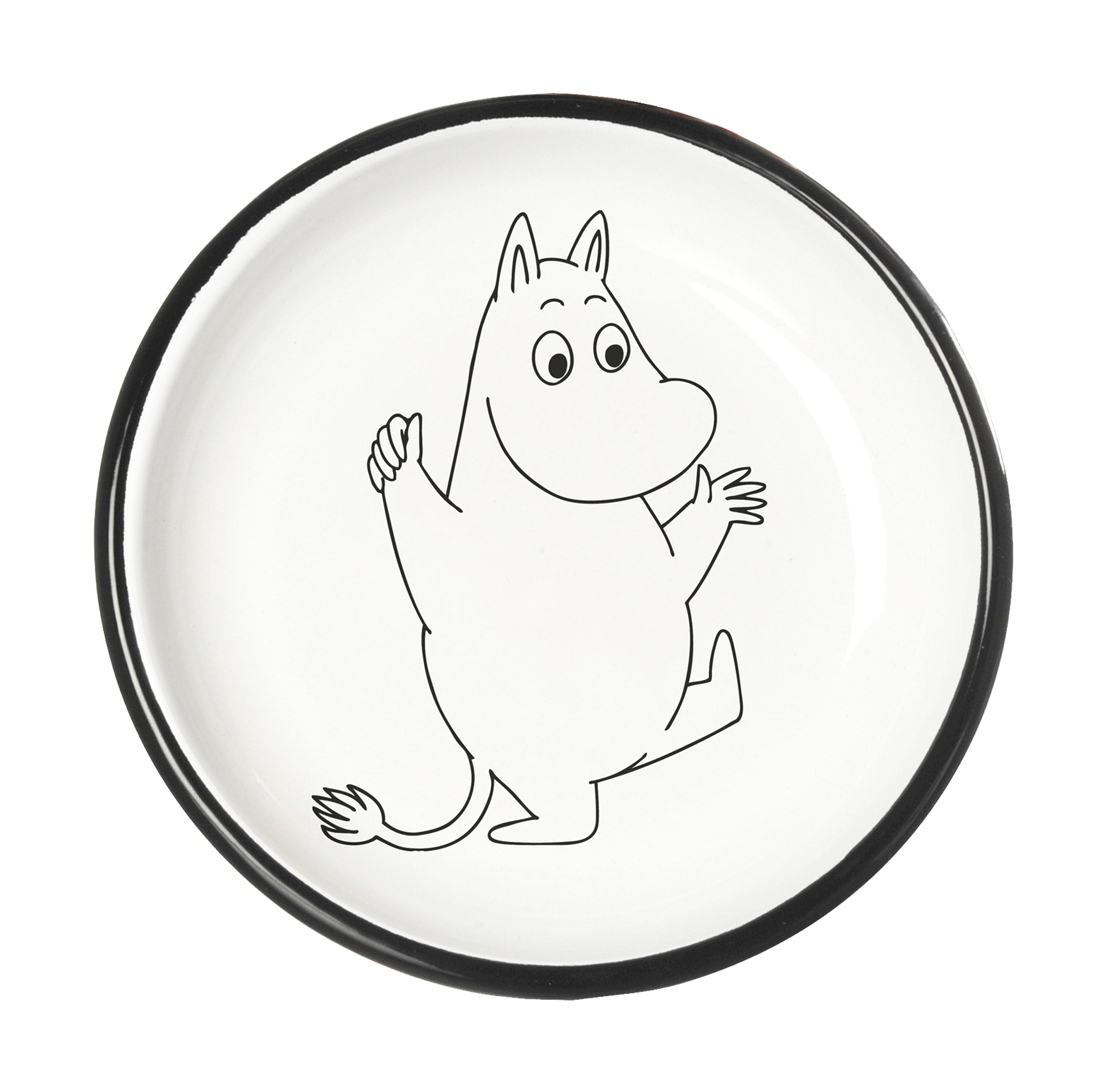 [product_category]-Muurla Moomin Retro Enamel Plate, Moomin-Muurla-6416114945146-1701-180-22-MUU-1