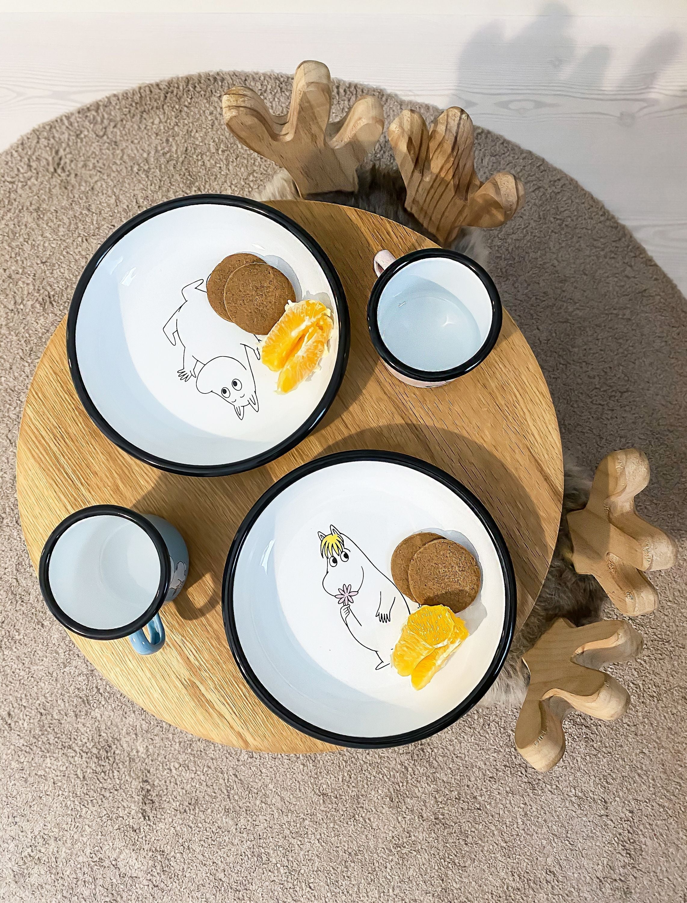 [product_category]-Muurla Moomin Retro Enamel Plate, Moomin-Muurla-6416114945146-1701-180-22-MUU-6