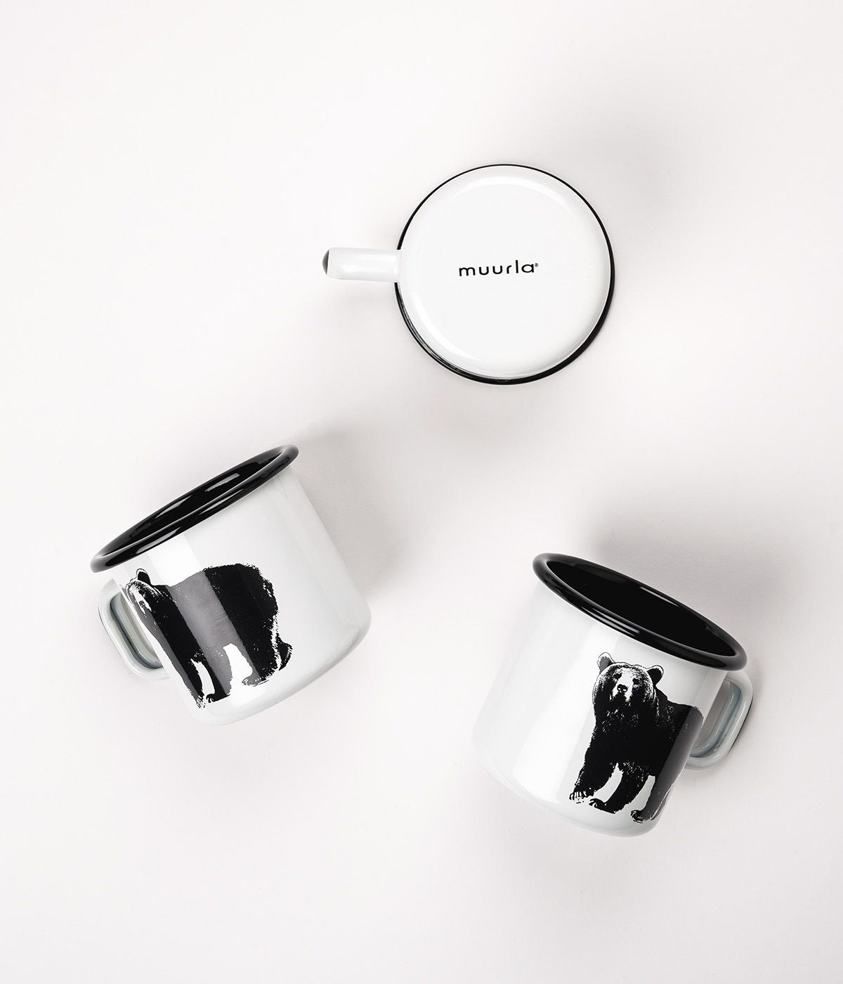 [product_category]-Muurla Nordic Enamel Mug, The Bear-Muurla-6416114952786-1330-037-01-MUU-9