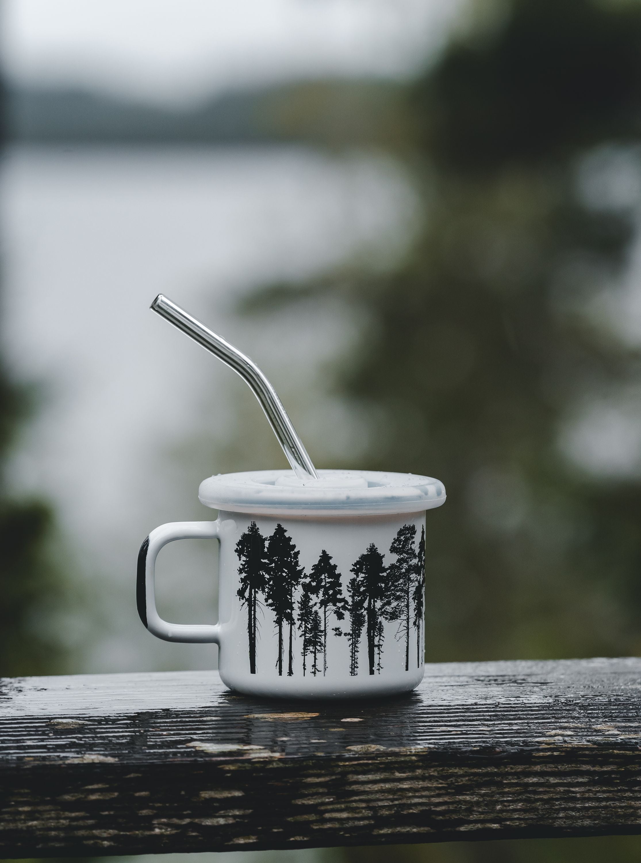 [product_category]-Muurla Nordic Enamel Mug, The Forest-Muurla-6416114963430-1330-037-11-MUU-6