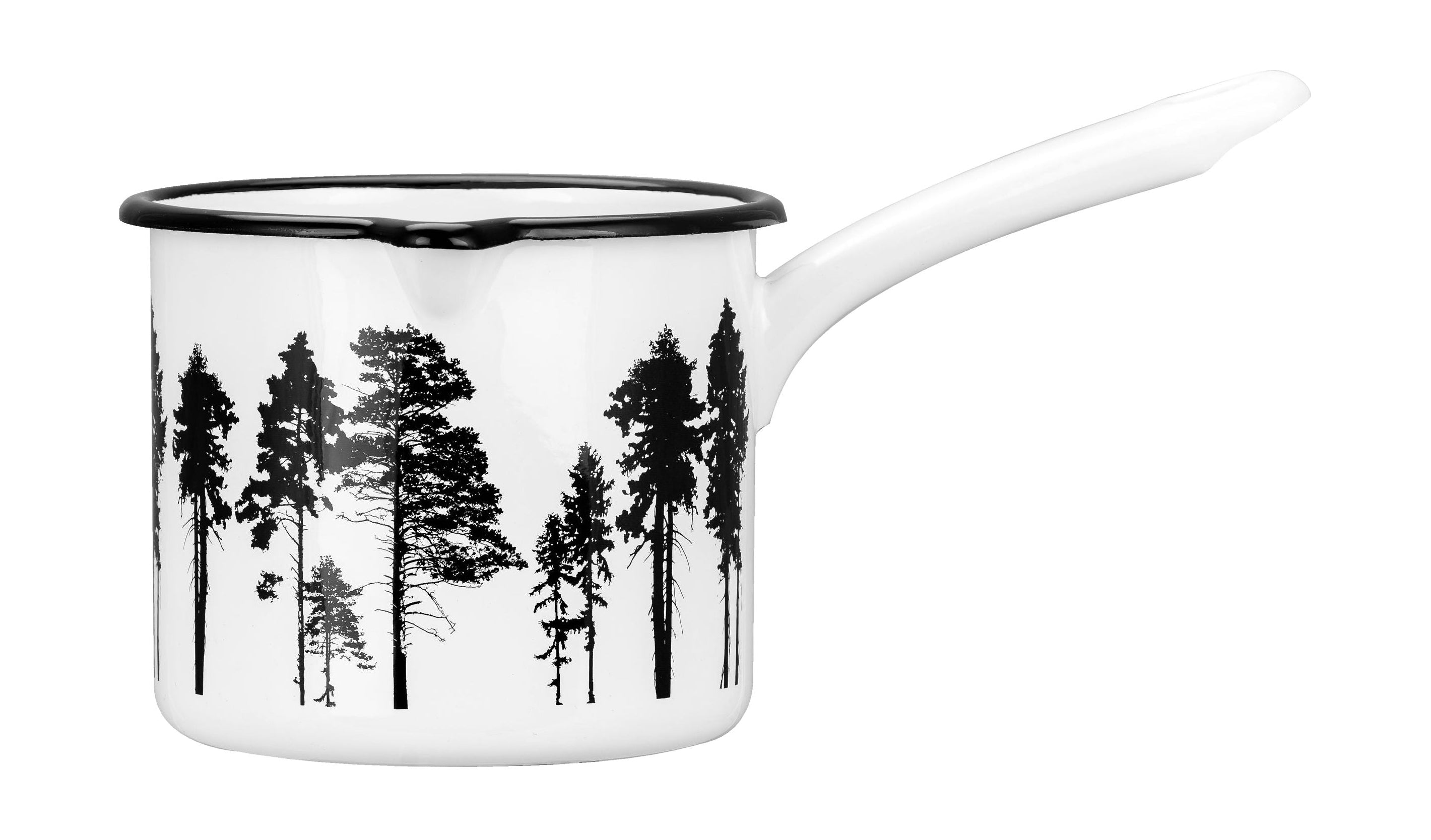 [product_category]-Muurla Nordic Enamel Saucepan The Forest-Muurla-6416114969586-1330-130-11-MUU-1