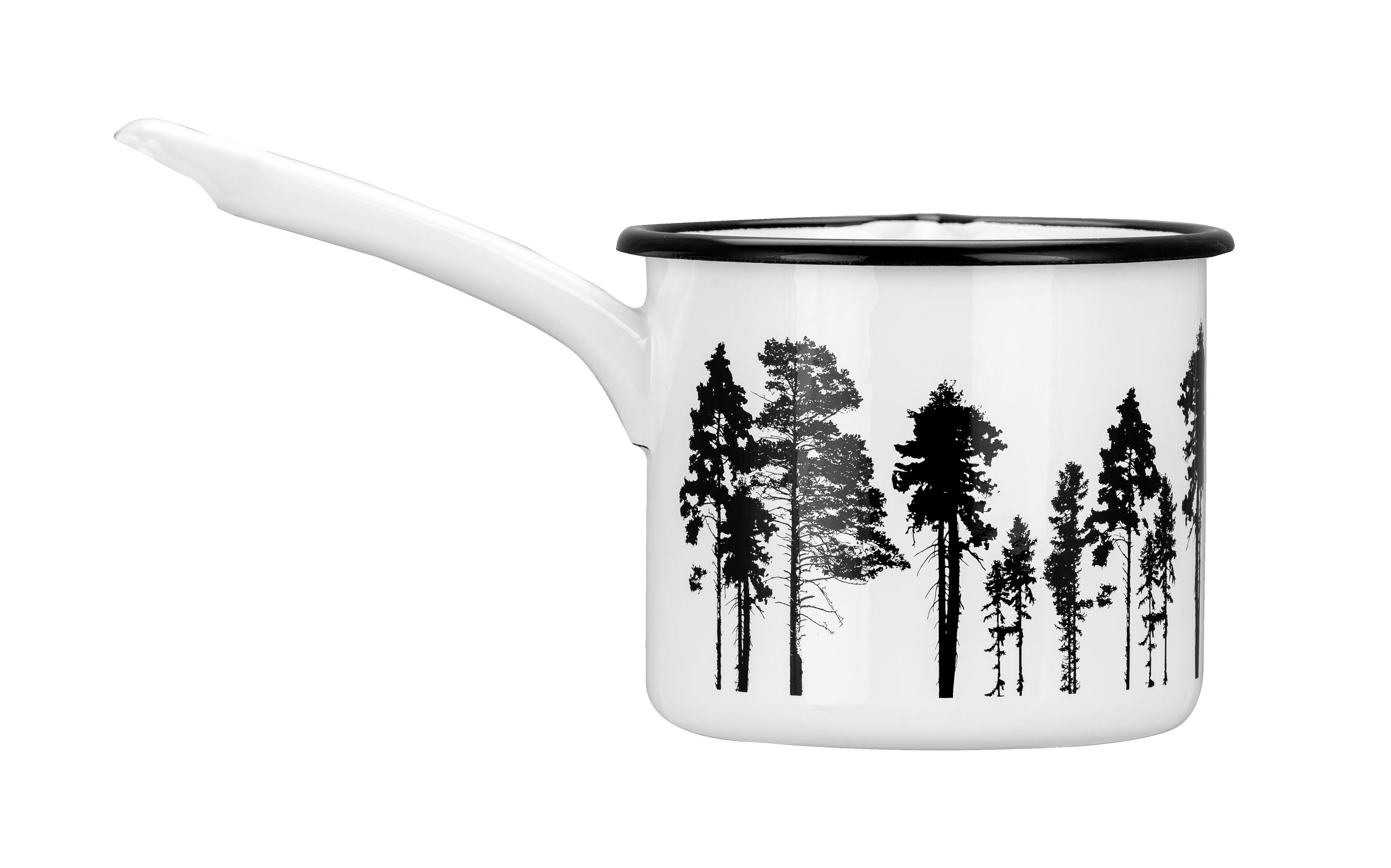 [product_category]-Muurla Nordic Enamel Saucepan The Forest-Muurla-6416114969586-1330-130-11-MUU-2