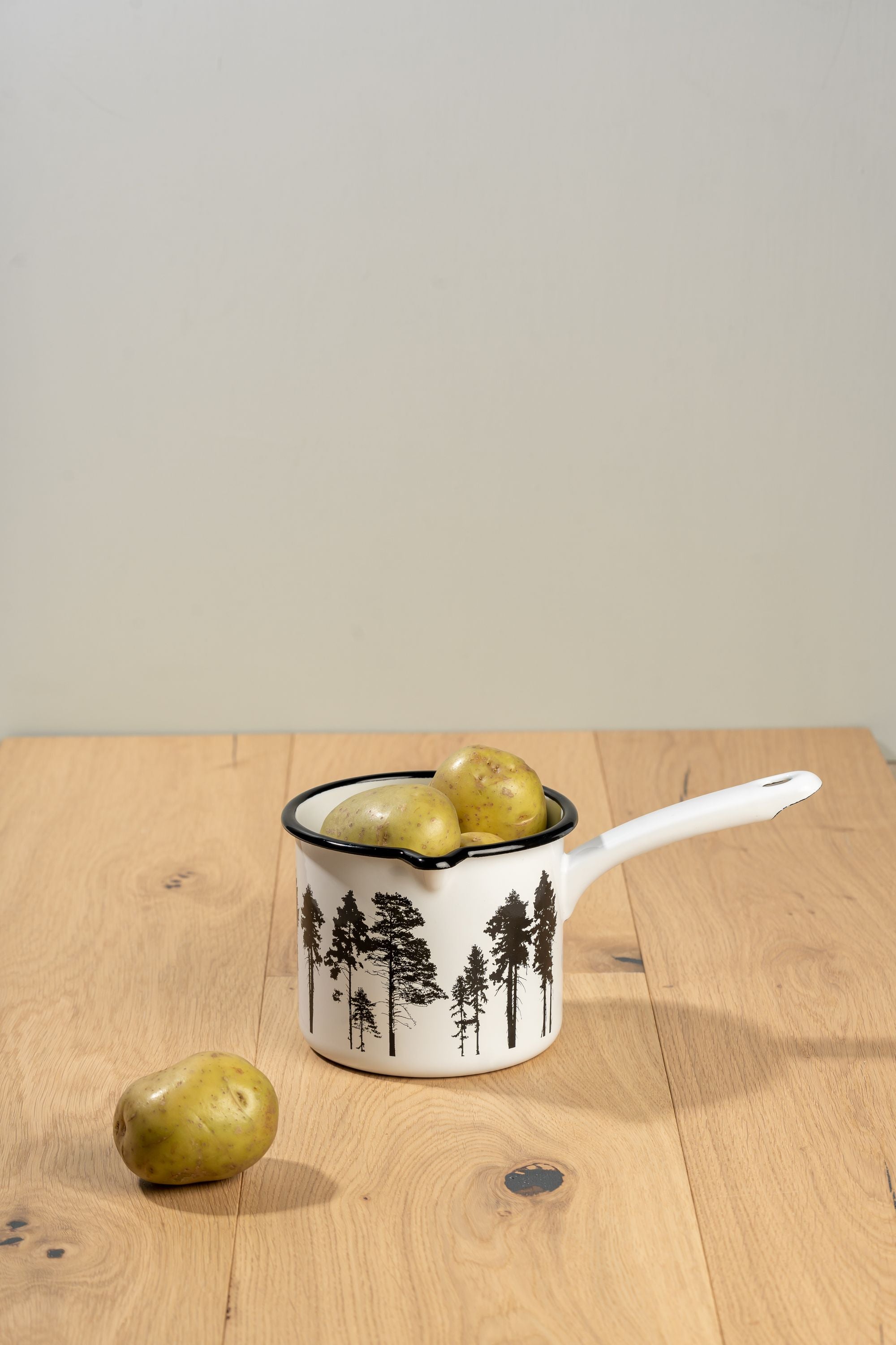 [product_category]-Muurla Nordic Enamel Saucepan The Forest-Muurla-6416114969586-1330-130-11-MUU-7