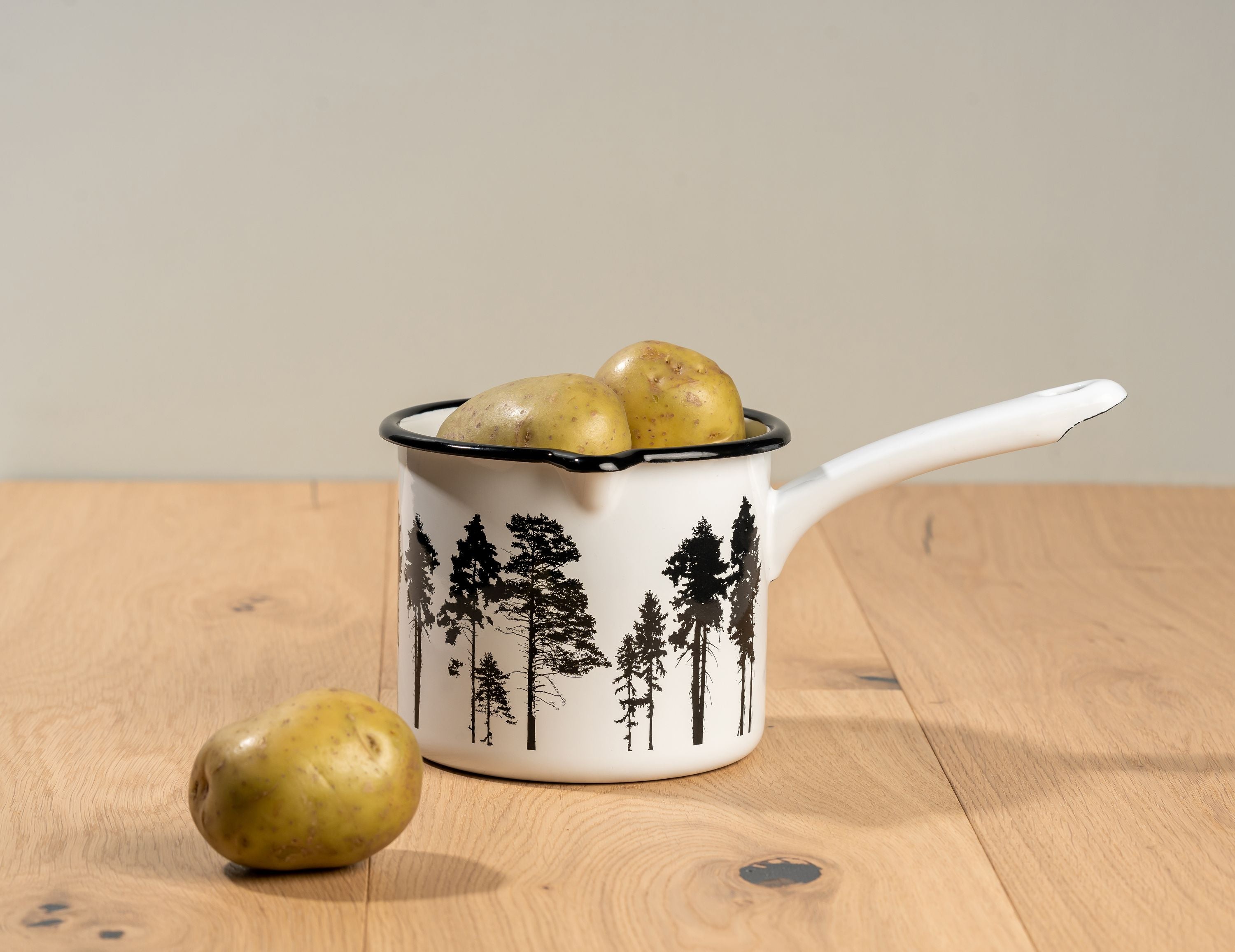[product_category]-Muurla Nordic Enamel Saucepan The Forest-Muurla-6416114969586-1330-130-11-MUU-8