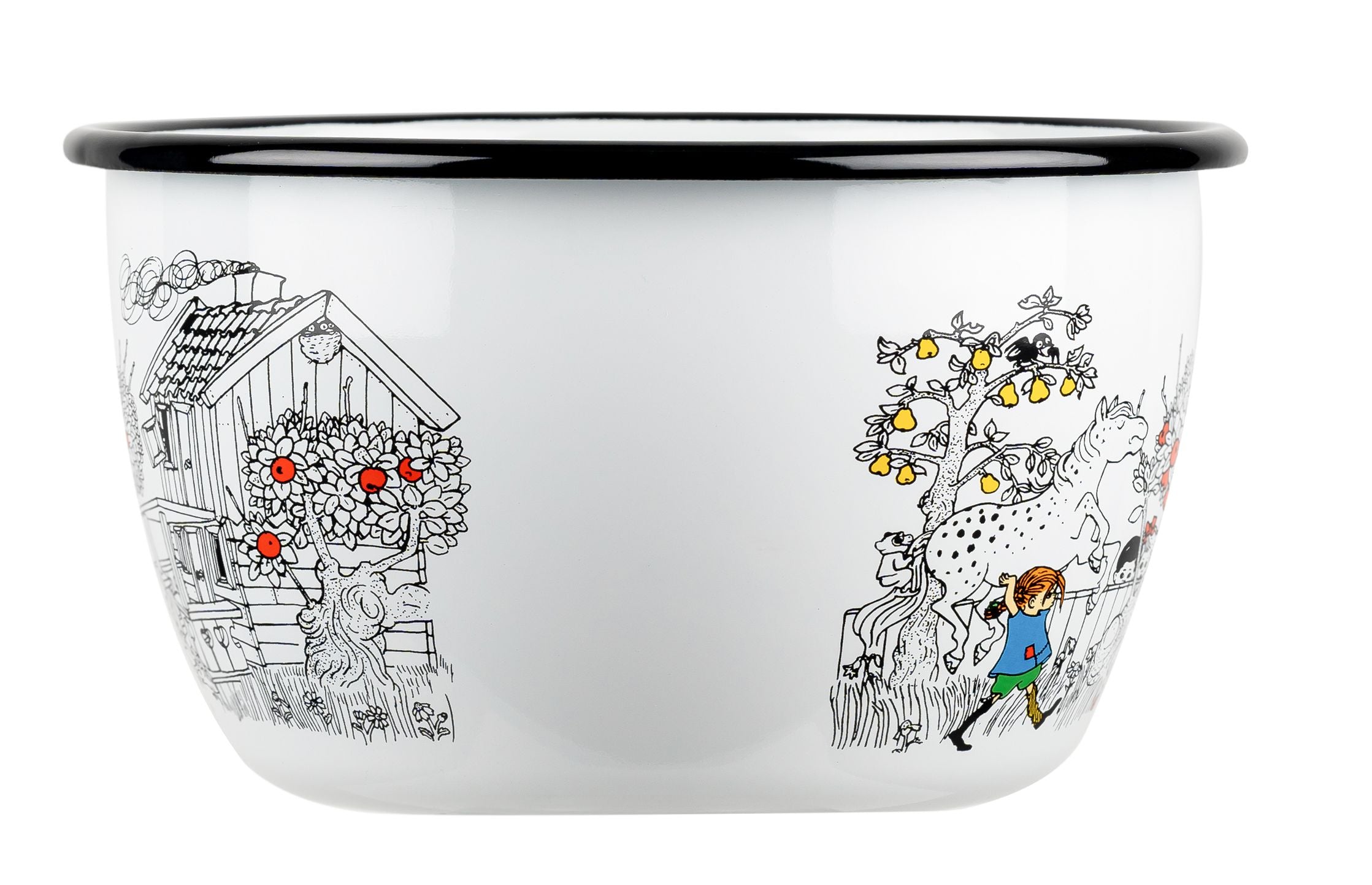 [product_category]-Muurla Pippi Longstocking Enamel Bowl-Muurla-6416114967797-1404-200-01-MUU-2