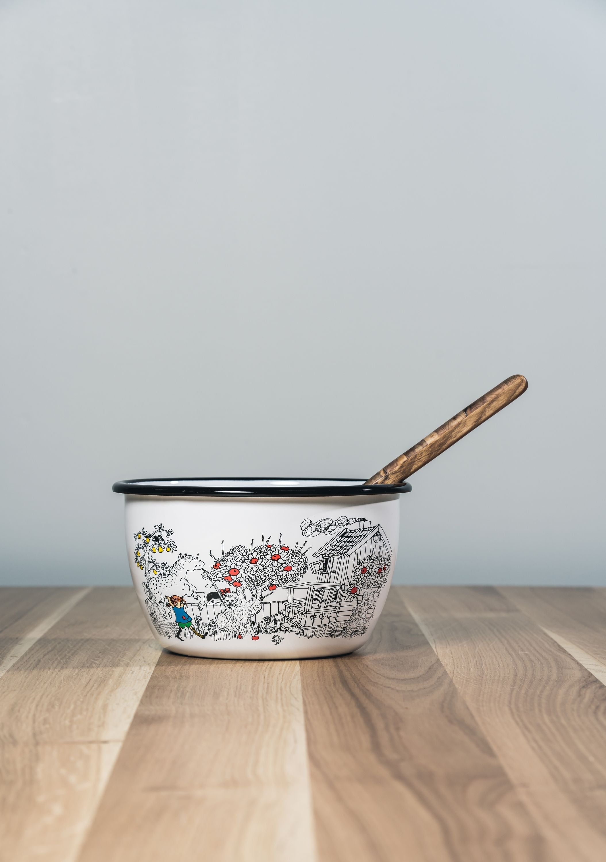 [product_category]-Muurla Pippi Longstocking Enamel Bowl-Muurla-6416114967797-1404-200-01-MUU-3
