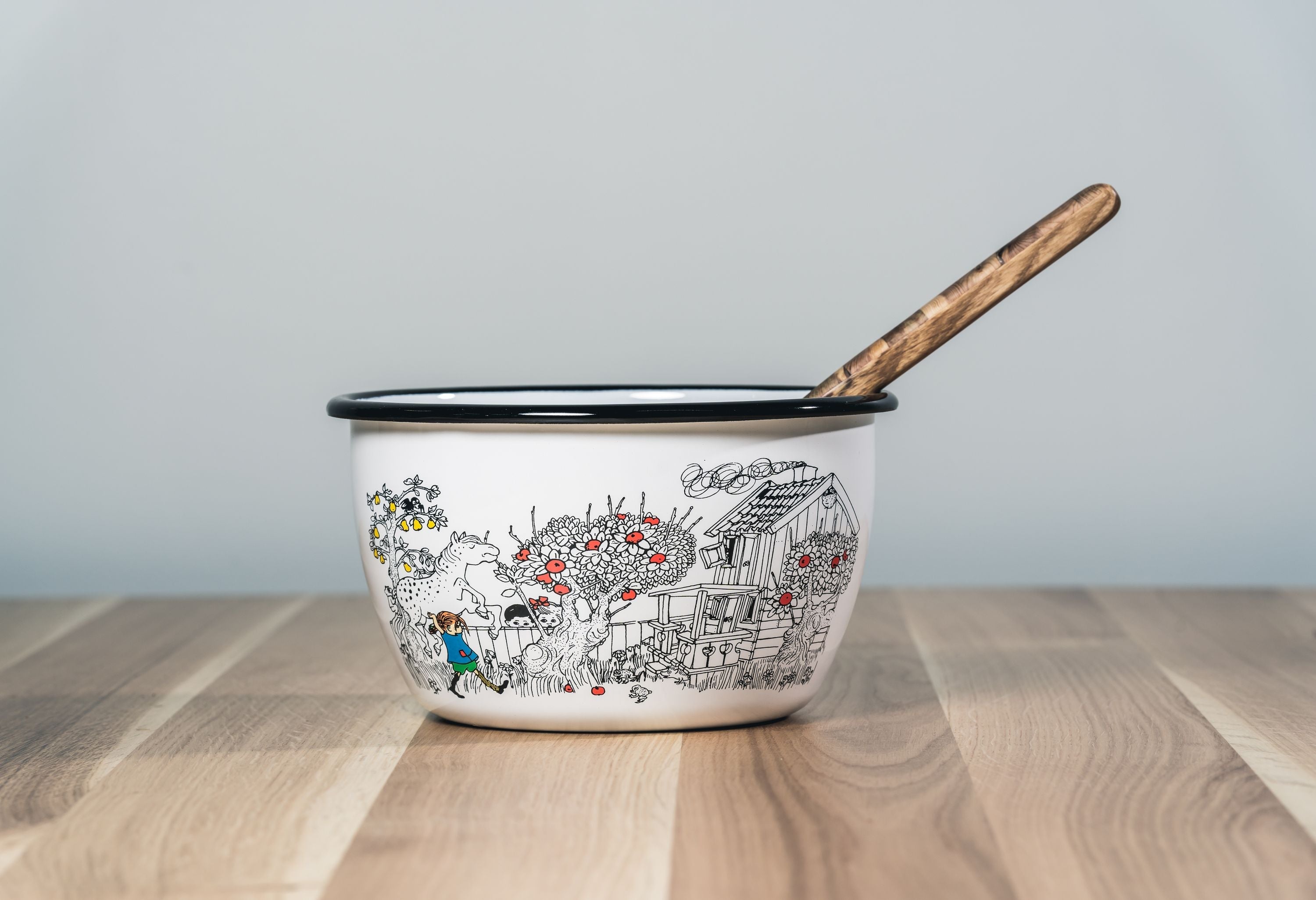 [product_category]-Muurla Pippi Longstocking Enamel Bowl-Muurla-6416114967797-1404-200-01-MUU-4
