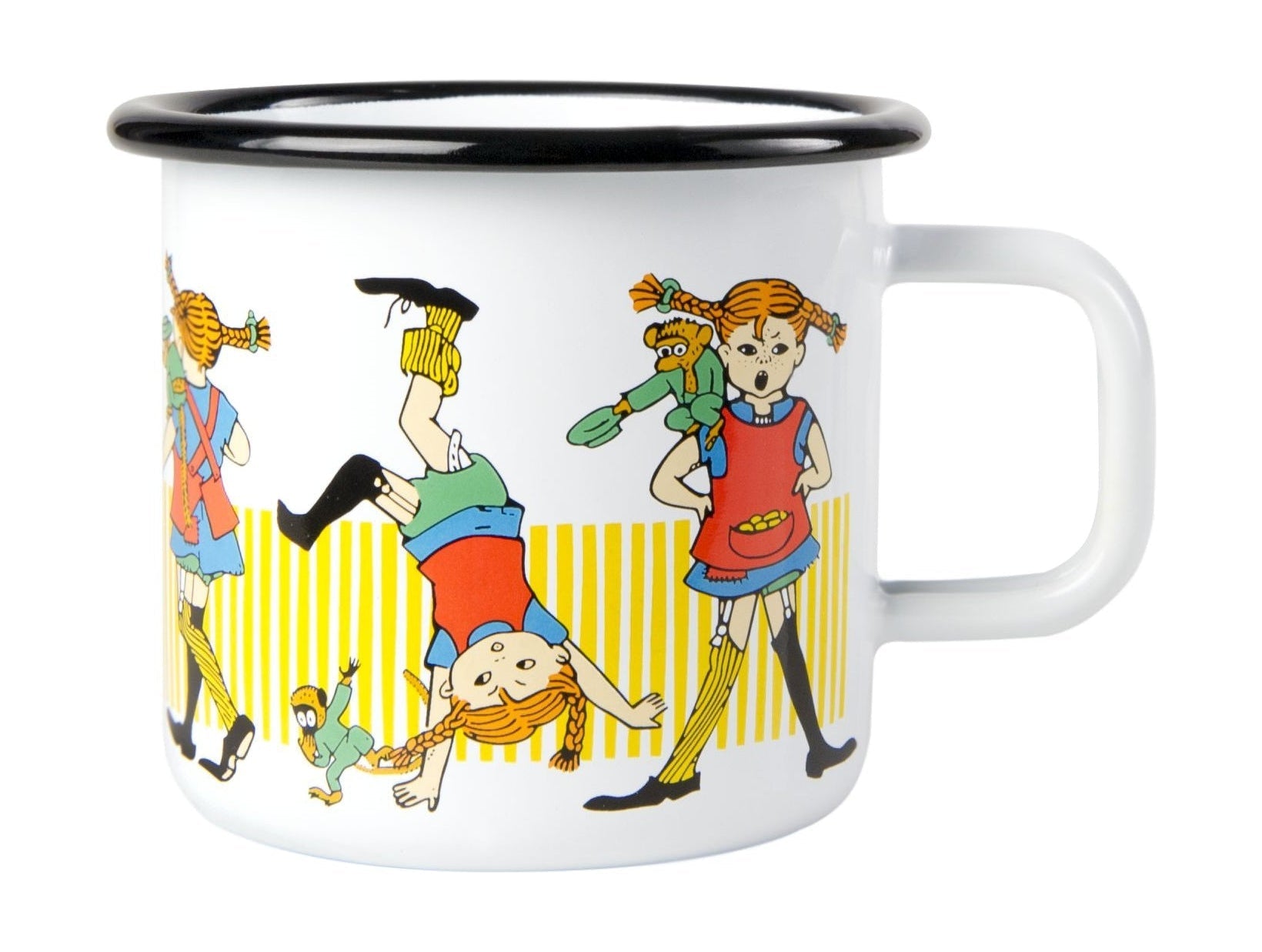 [product_category]-Muurla Pippi Longstocking Enamel Mug, Pippi Longstocking-Muurla-6416114961139-1404-037-01-MUU-1