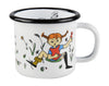 Muurla Pippi Longstocking smalt, Pippi a pan Nilsson