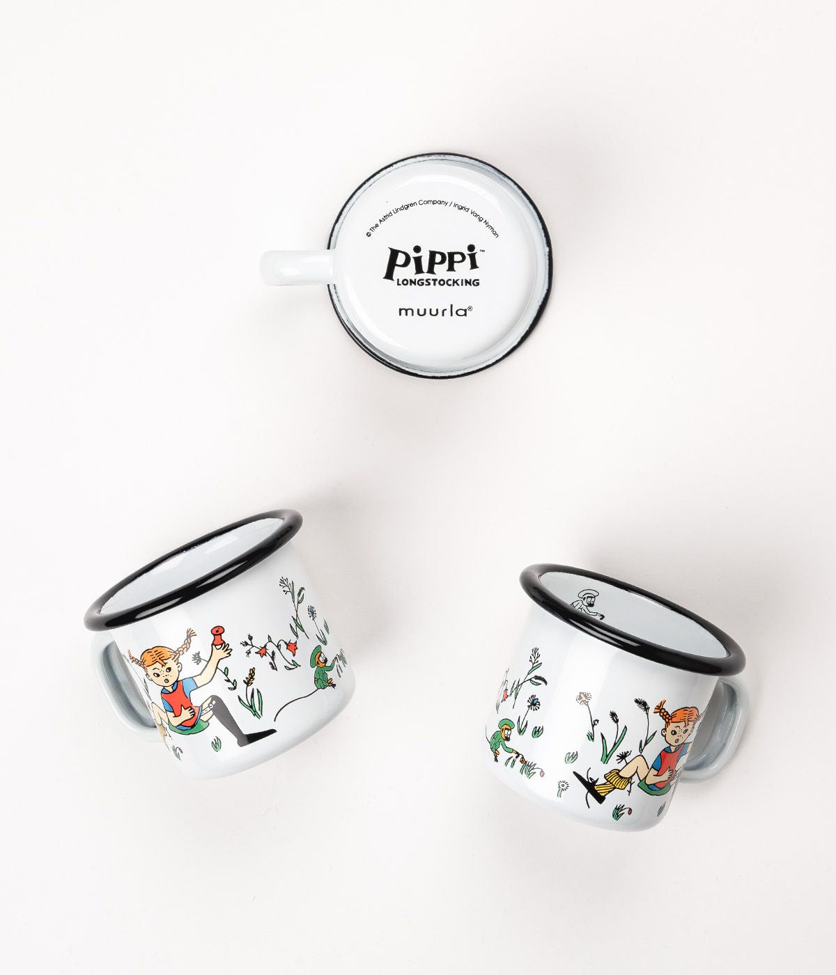 [product_category]-Muurla Pippi Longstocking Enamel Mug, Pippi & Mr Nilsson-Muurla-6416114948765-1400-015-06-MUU-2