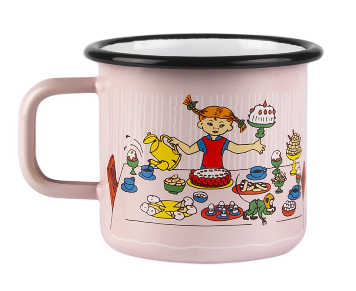 [product_category]-Muurla Pippi Longstocking Enamel Mug, Pippi's Birthday-Muurla-6416114965212-1400-037-03-MUU-2