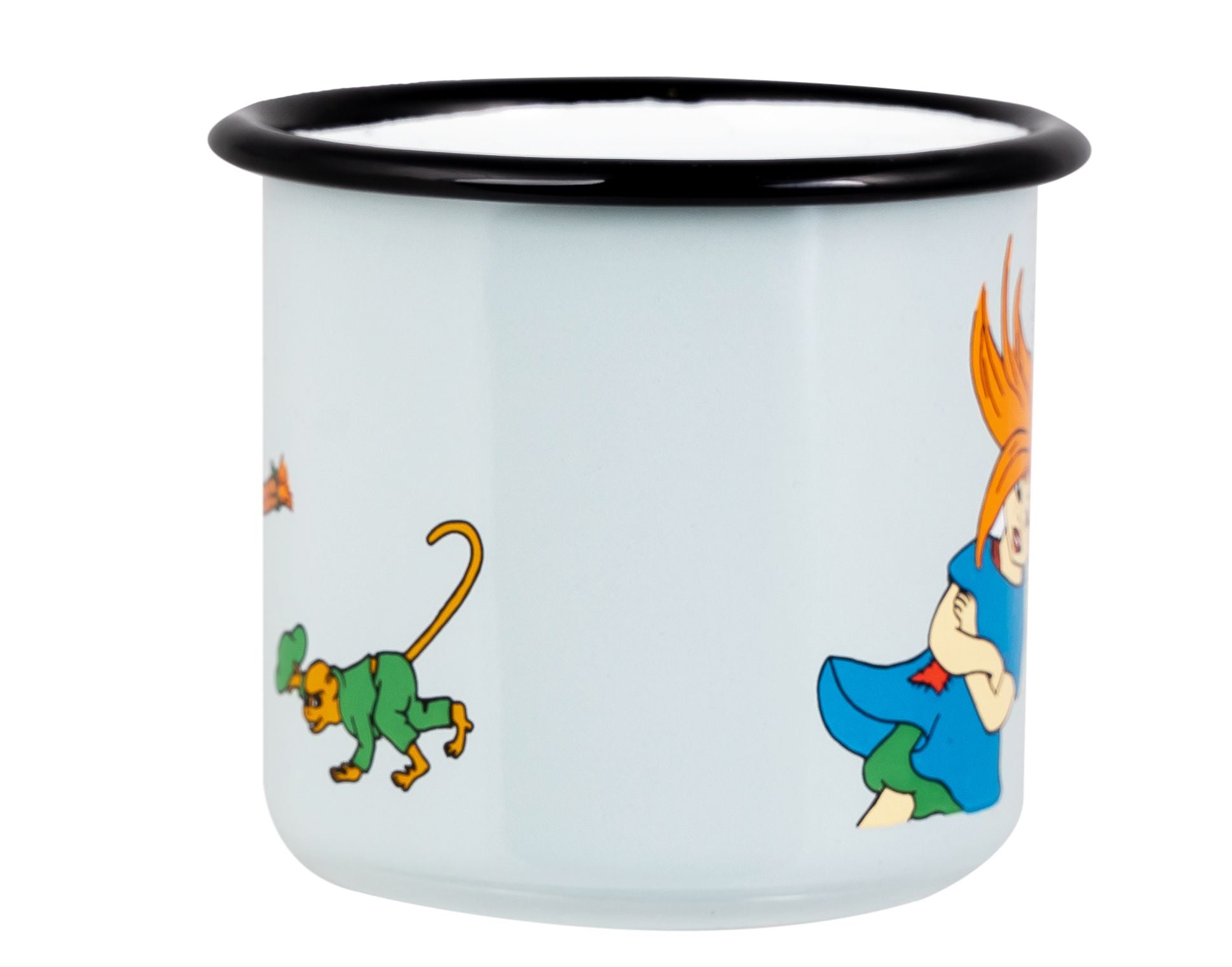[product_category]-Muurla Pippi Longstocking Enamel Mug, The Strongest Girl In The World-Muurla-6416114967803-1404-037-02-MUU-2