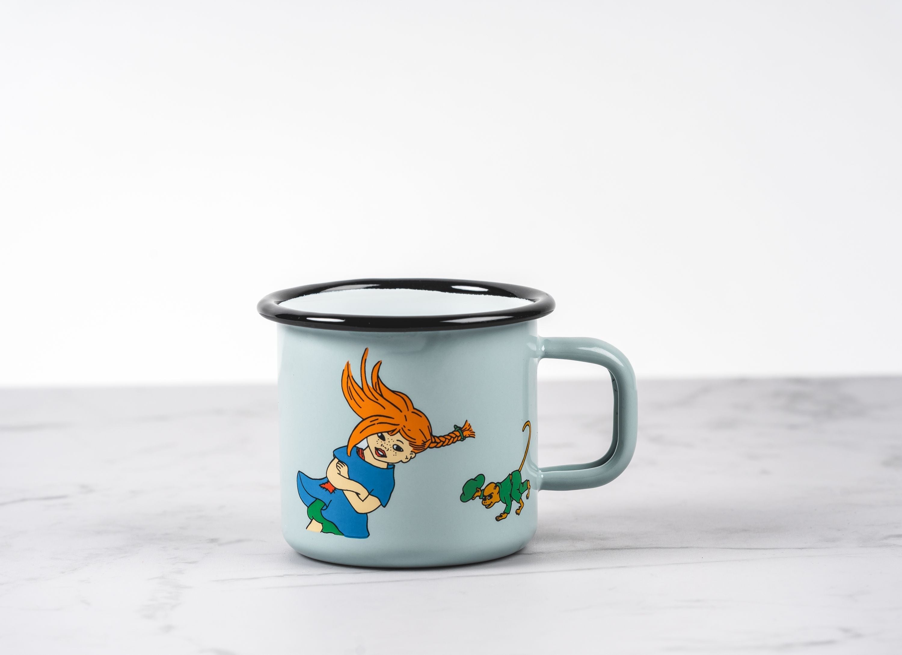 [product_category]-Muurla Pippi Longstocking Enamel Mug, The Strongest Girl In The World-Muurla-6416114967803-1404-037-02-MUU-8
