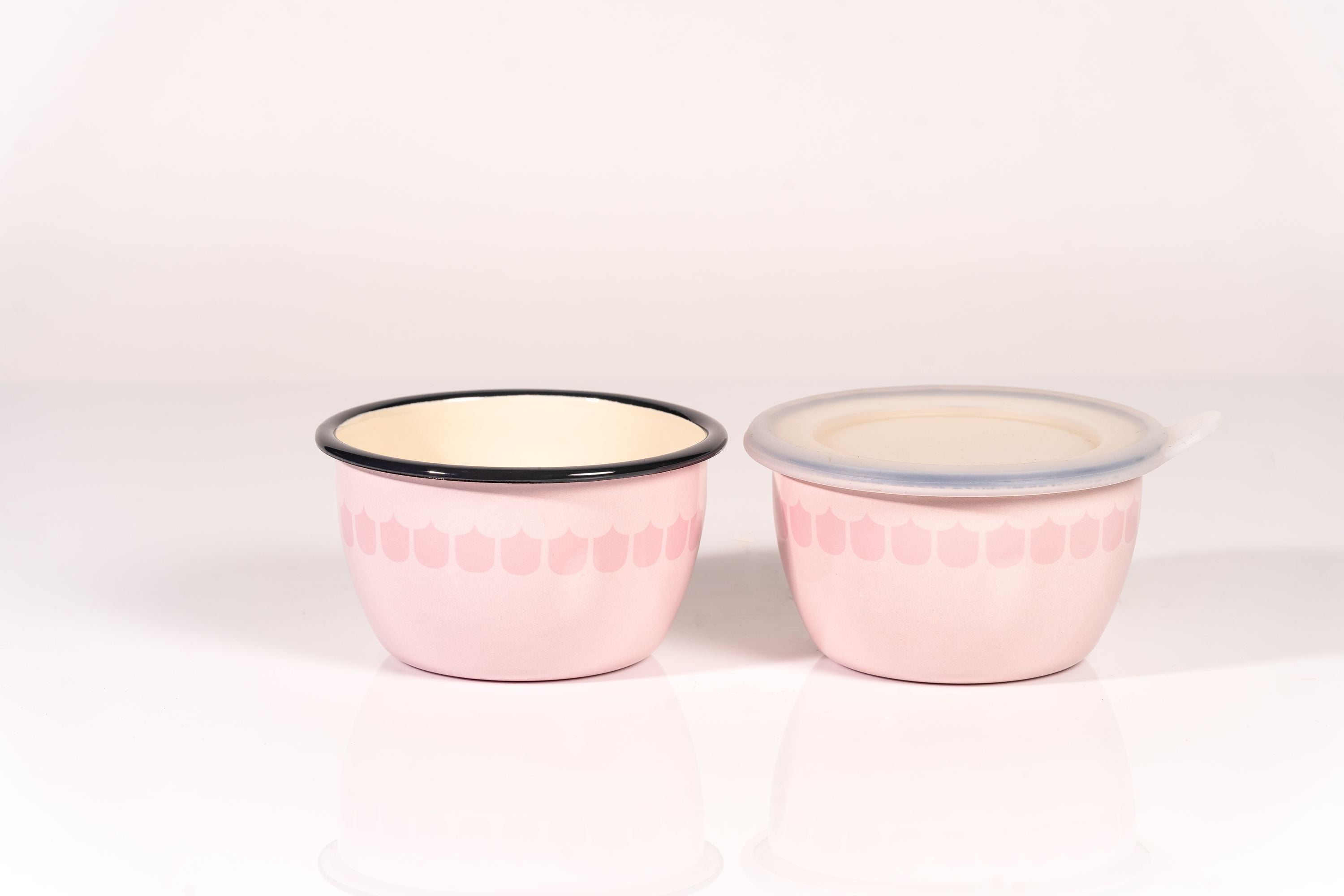 [product_category]-Muurla Vappu Kitchen Enamel Bowl, Pink-Muurla-6416114966837-1338-060-41-MUU-2