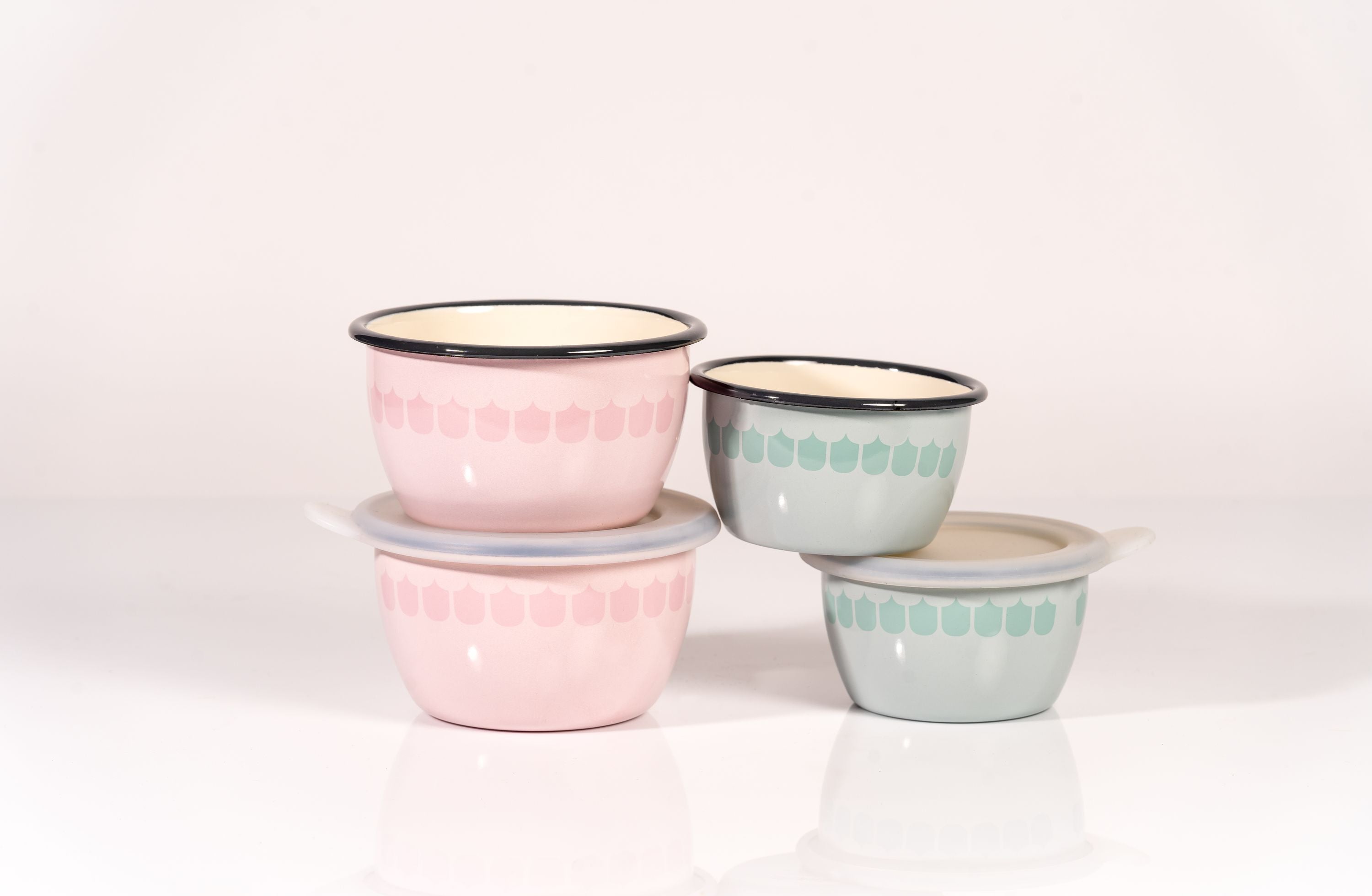 [product_category]-Muurla Vappu Kitchen Enamel Bowl, Pink-Muurla-6416114966837-1338-060-41-MUU-3