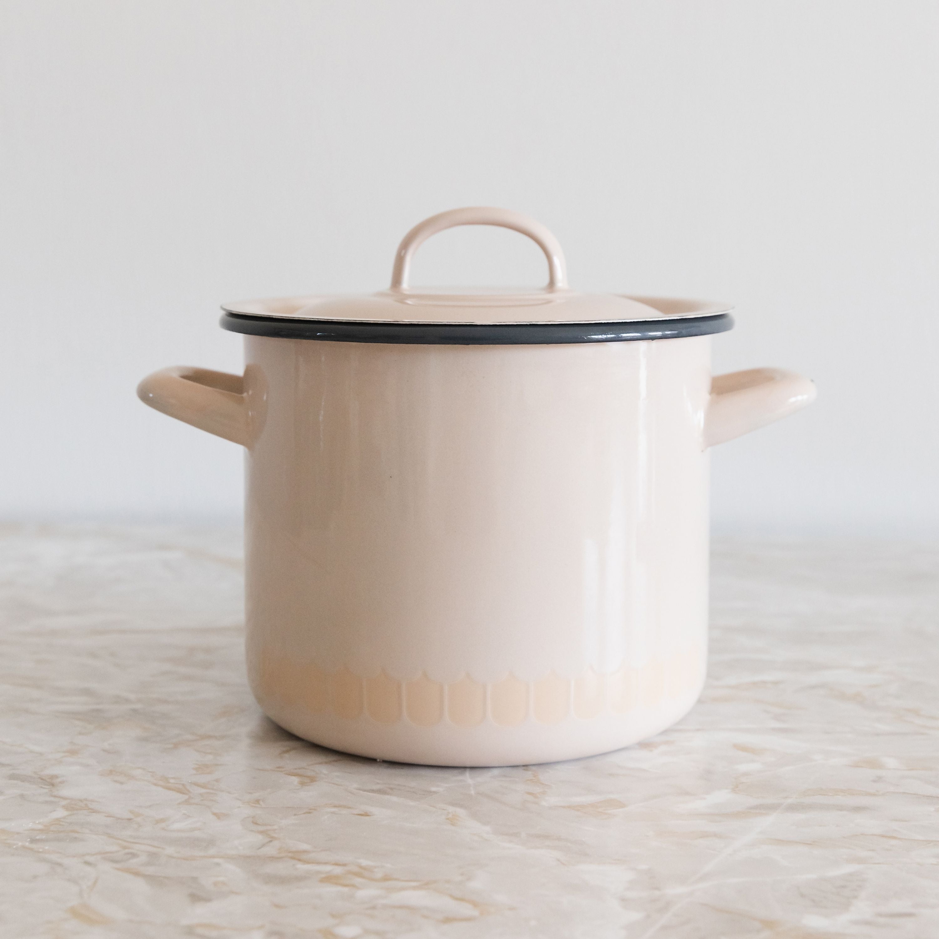 [product_category]-Muurla Vappu Kitchen Enamel Pot W. Lid Beige-Muurla-6416114968954-1338-250-41-MUU-3