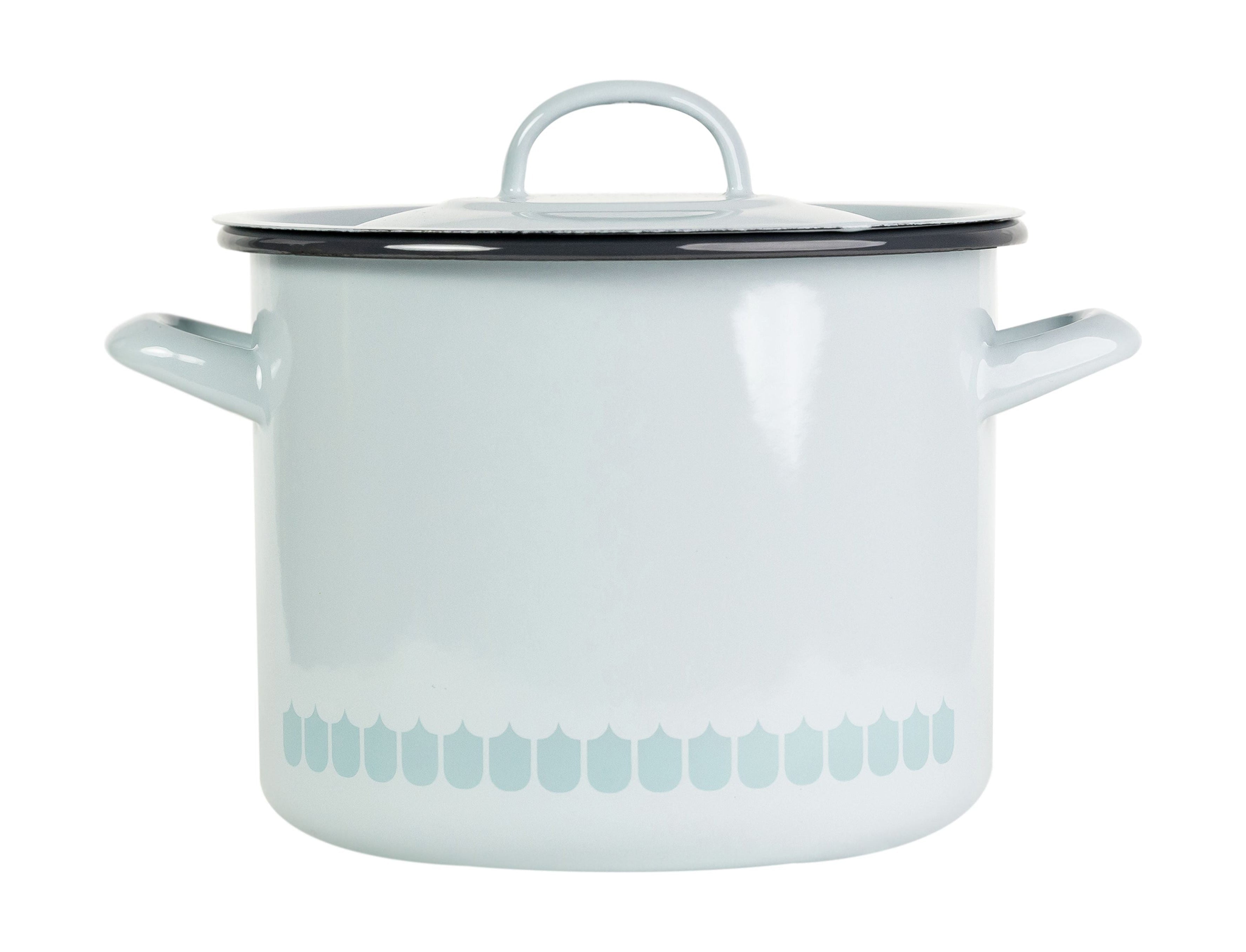 [product_category]-Muurla Vappu Kitchen Enamel Pot W. Lid-Muurla-6416114966882-1338-350-40-MUU-1