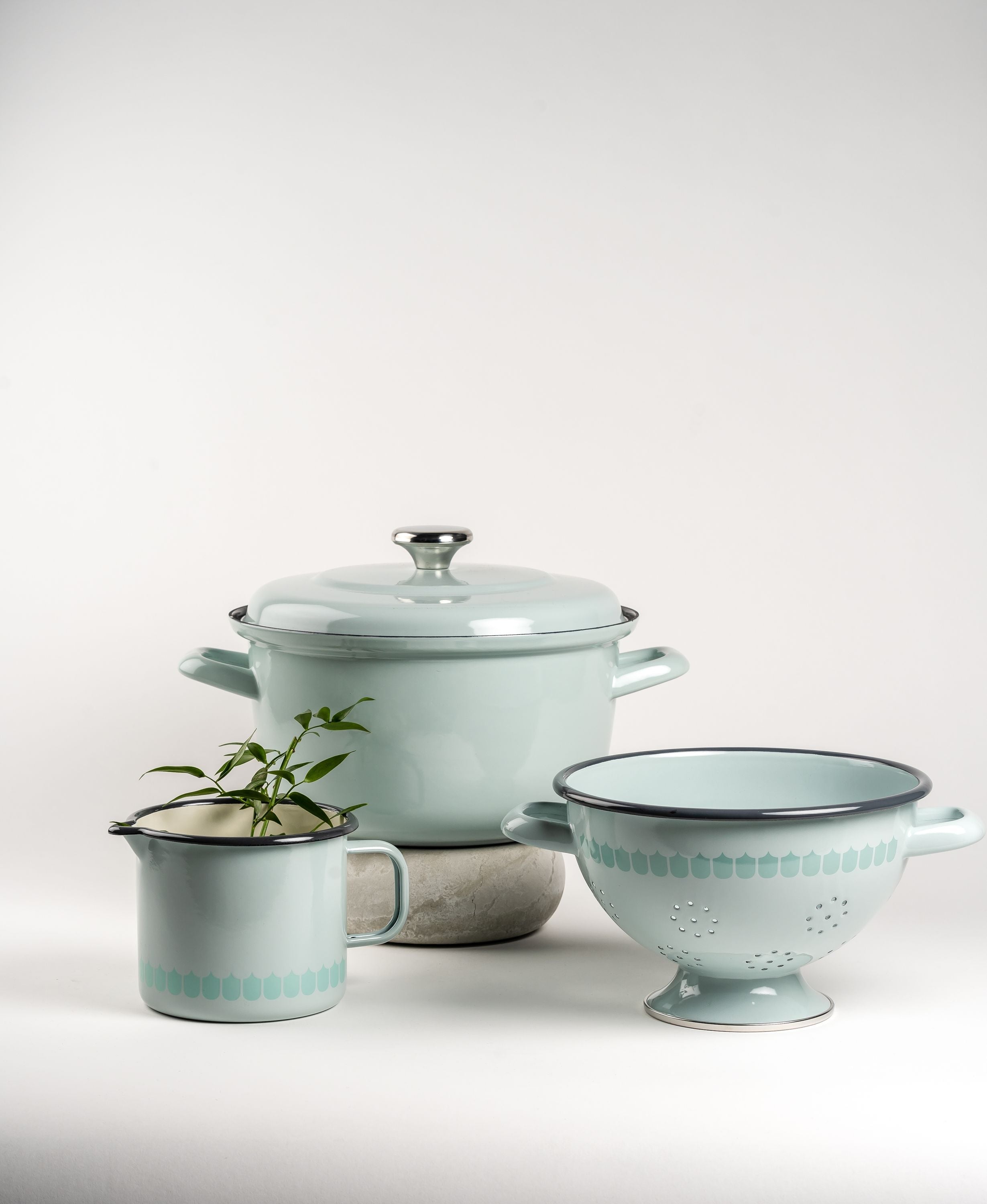 [product_category]-Muurla Vappu Kitchen Enamel Pot W. Lid-Muurla-6416114966882-1338-350-40-MUU-8