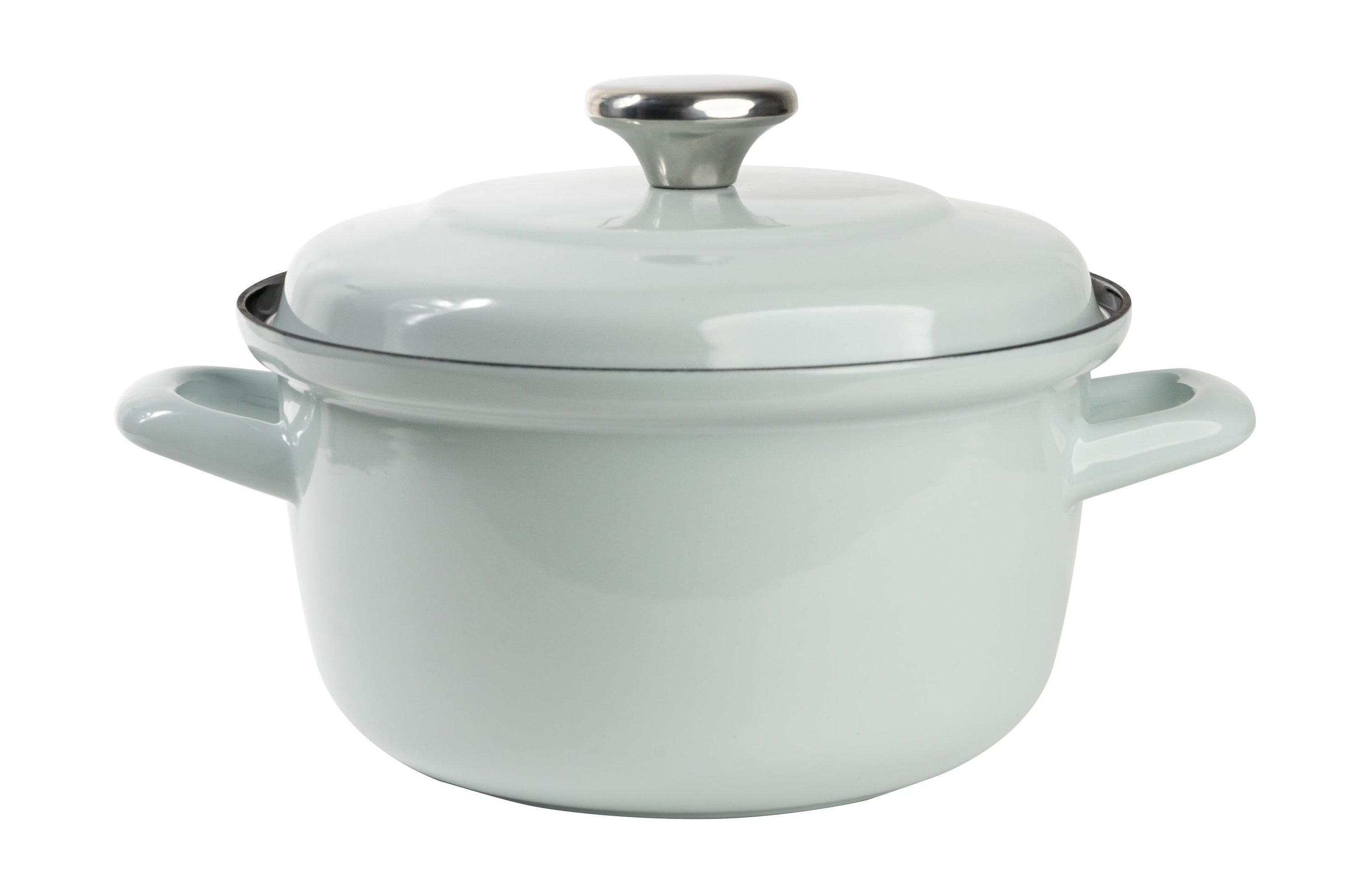 [product_category]-Muurla Vappu Kitchen Enamel Stew Pot, Green-Muurla-6416114966462-1338-540-01-MUU-1