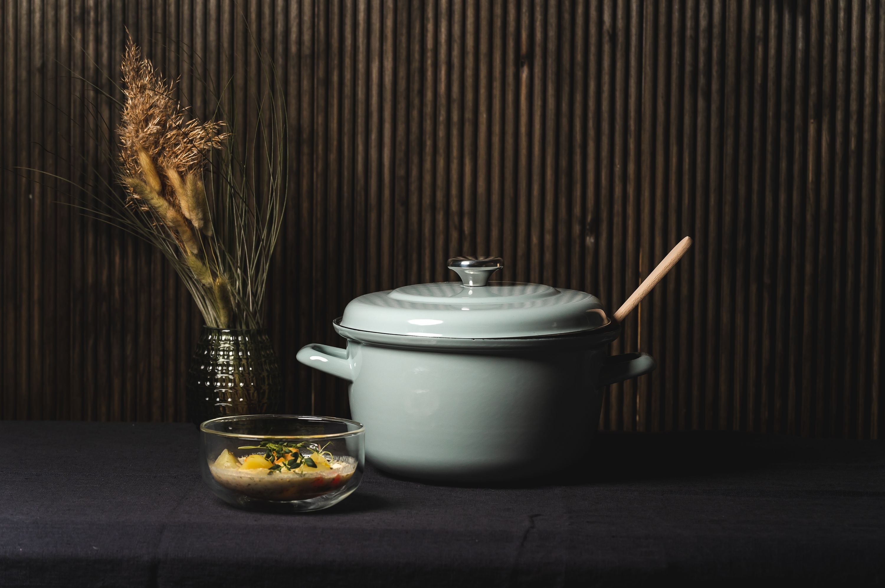 [product_category]-Muurla Vappu Kitchen Enamel Stew Pot, Green-Muurla-6416114966462-1338-540-01-MUU-5