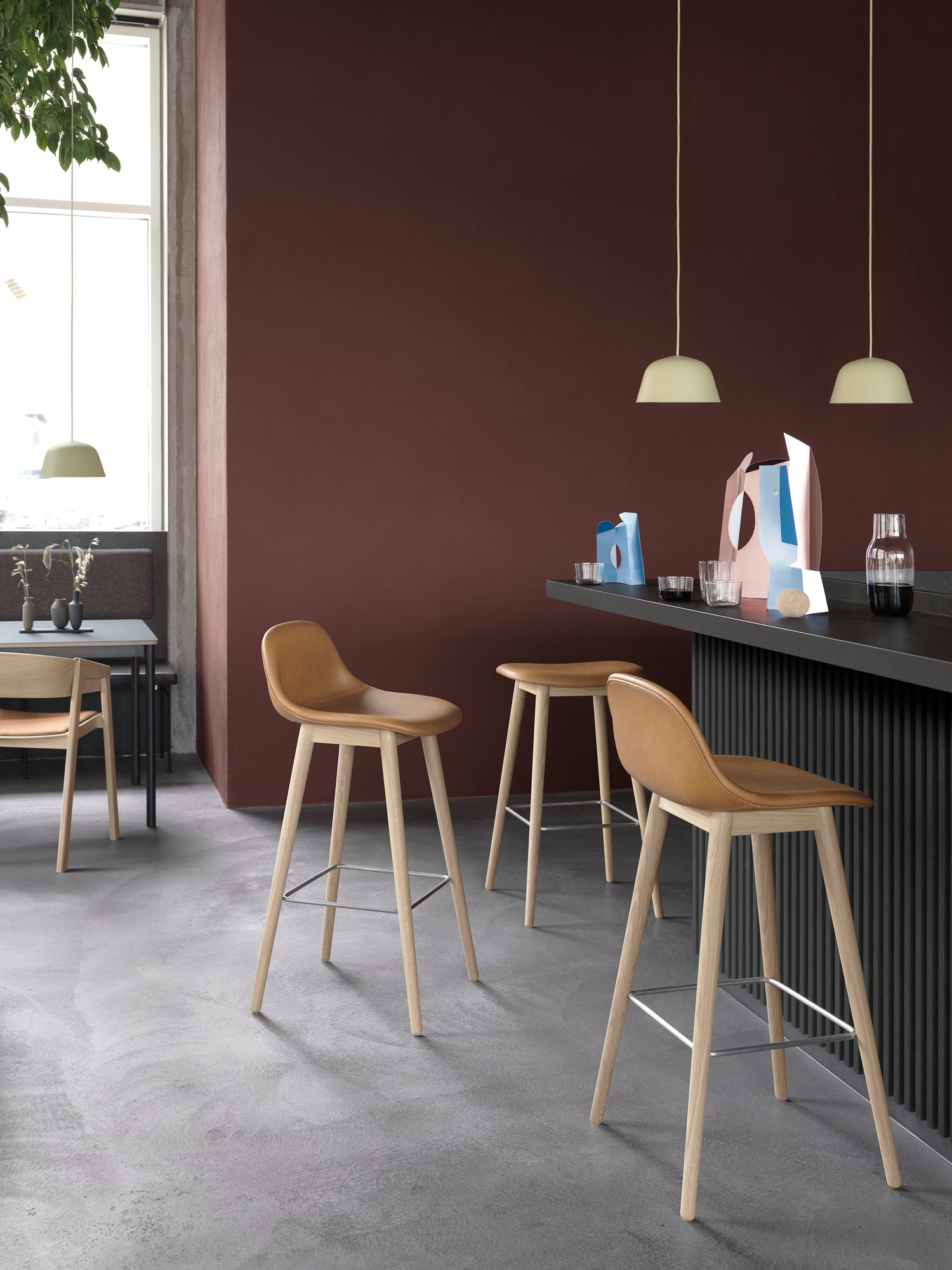[product_category]-Muuto Fiber Bar Chair Wood Base Black/Black Plastic Seat-Muuto-5710562236506-23650-MUU-2