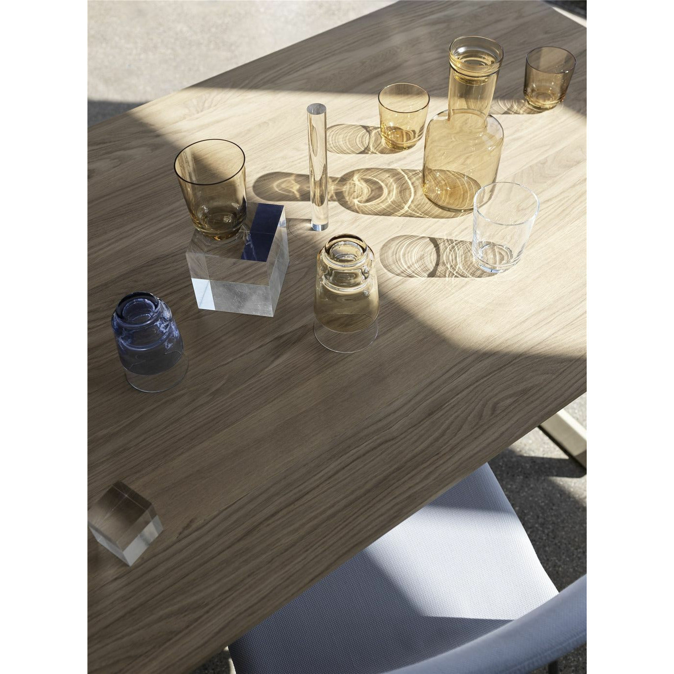 Muuto zvednout pitné skleněné sadě 20 cl, tmavě modrá