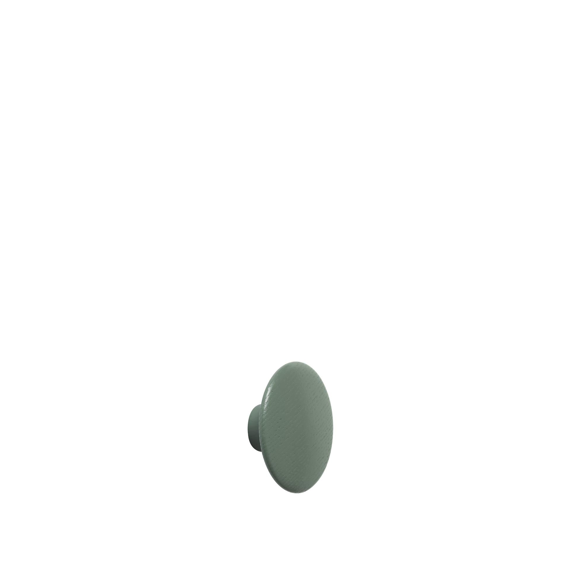 [product_category]-Muuto The Dots Hook Wood Greenwood ø 17 Cm, Green-Muuto-5710562031811-03181-MUU-1