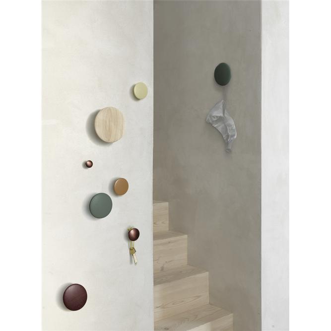 [product_category]-Muuto The Dots Hook Wood Greenwood ø 17 Cm, Green-Muuto-5710562031811-03181-MUU-2