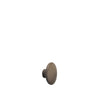 Muuto The Dots Hook Hook Wood Wood Wood Ø 17 cm, ořech