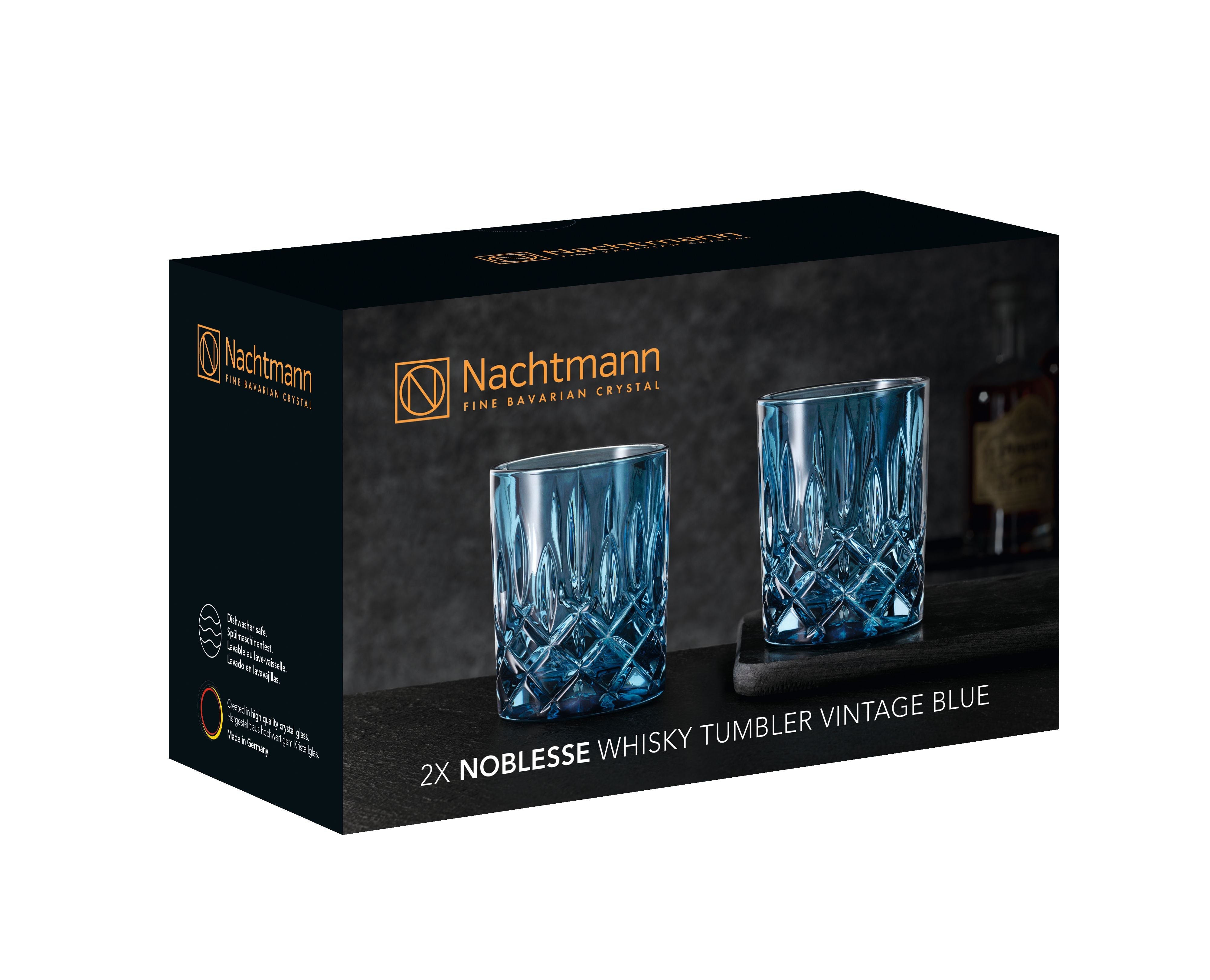 [product_category]-Nachtmann Noblesse Whisky Glass Vintage Blue 295 Ml, Set Of 2-Nachtmann-4003762294072-104243-NAC-2