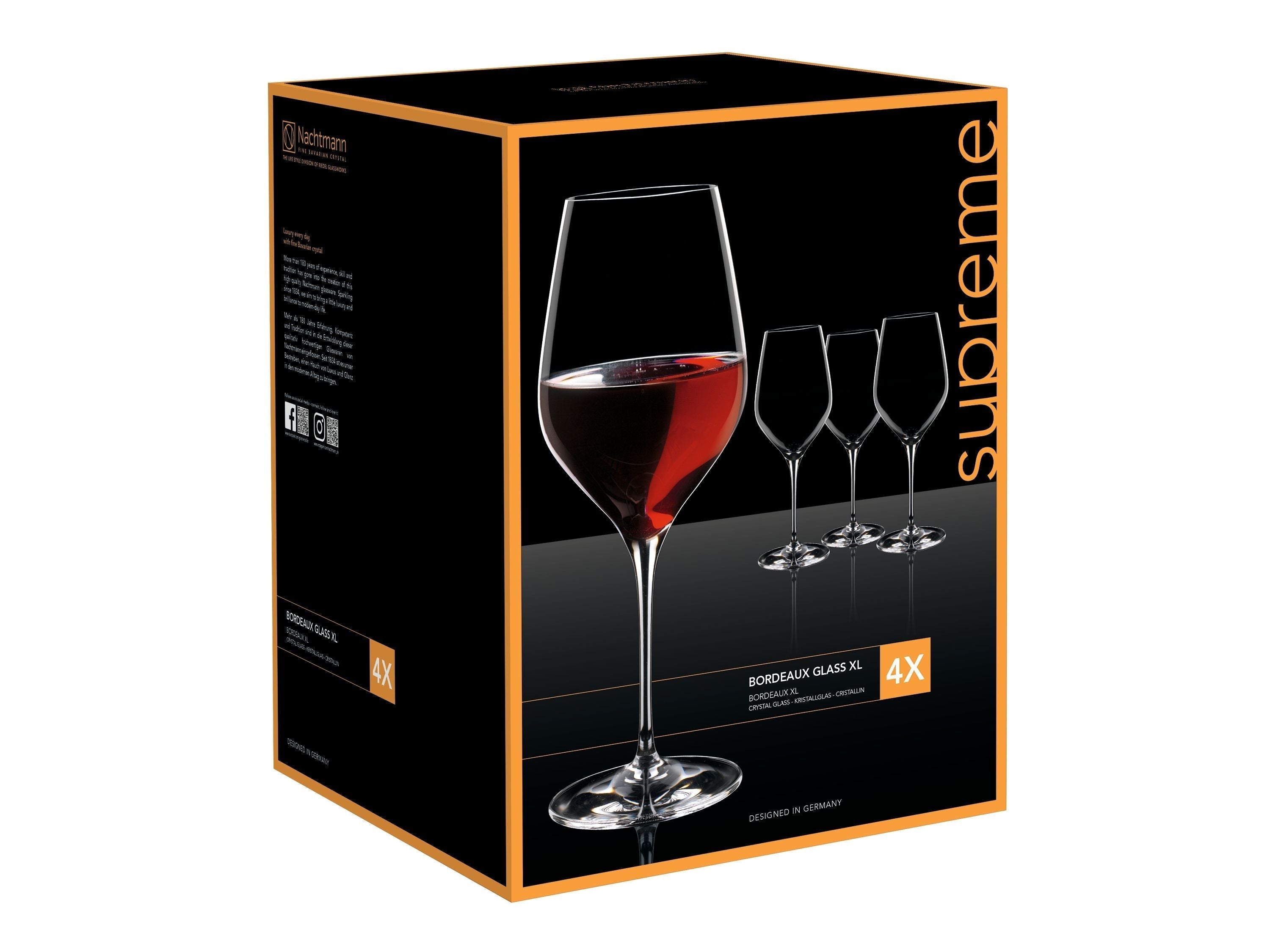 [product_category]-Nachtmann Supreme Bordeaux Xl Red Wine Glasses 810 Ml, Set Of 4-Nachtmann-4003762235563-0092082-0-NAC-2