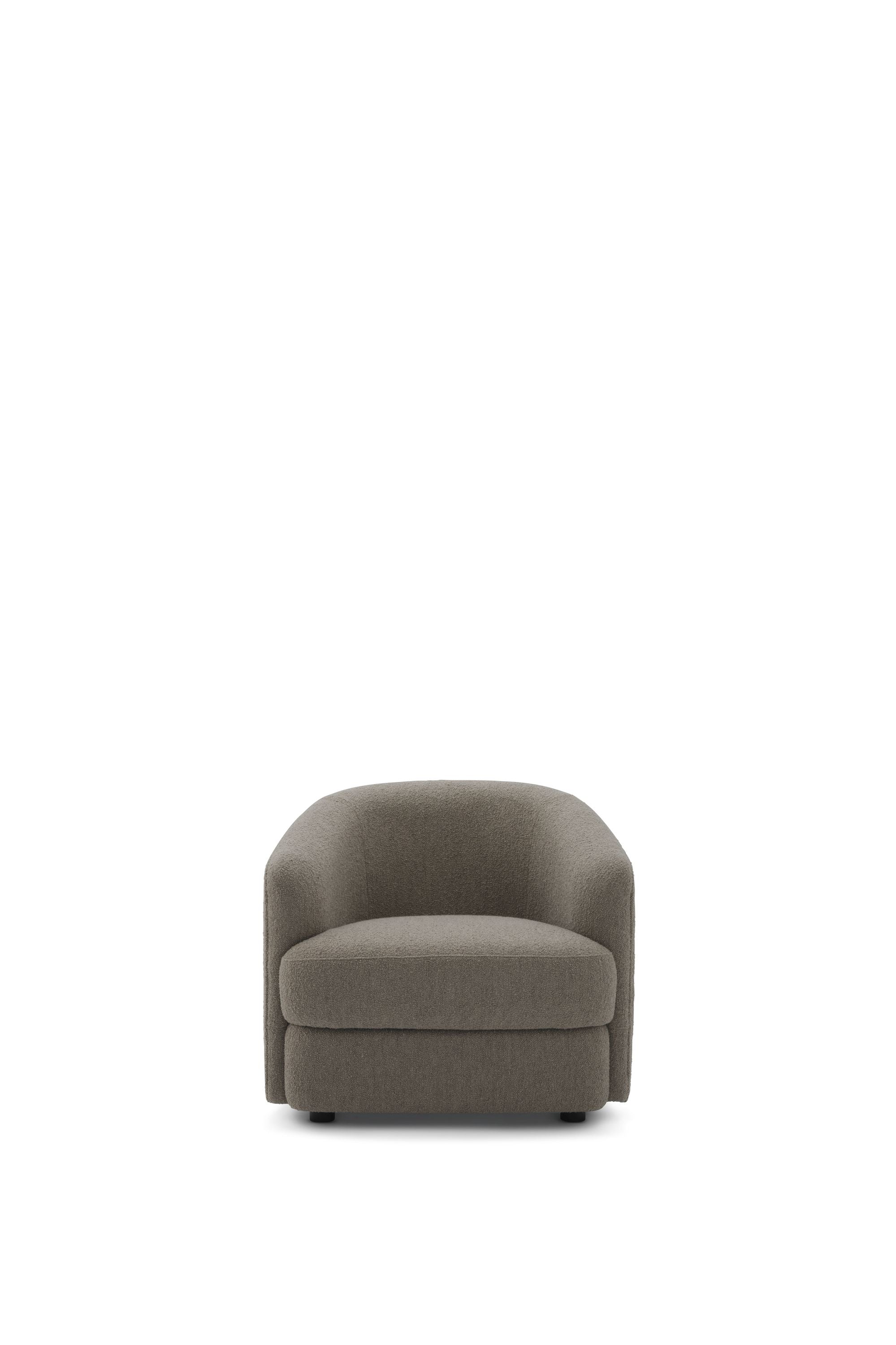 [product_category]-New Works Covent Lounge Chair, Dark Taupe-New Works-5712826413135-41301NEBA010-NEW-2