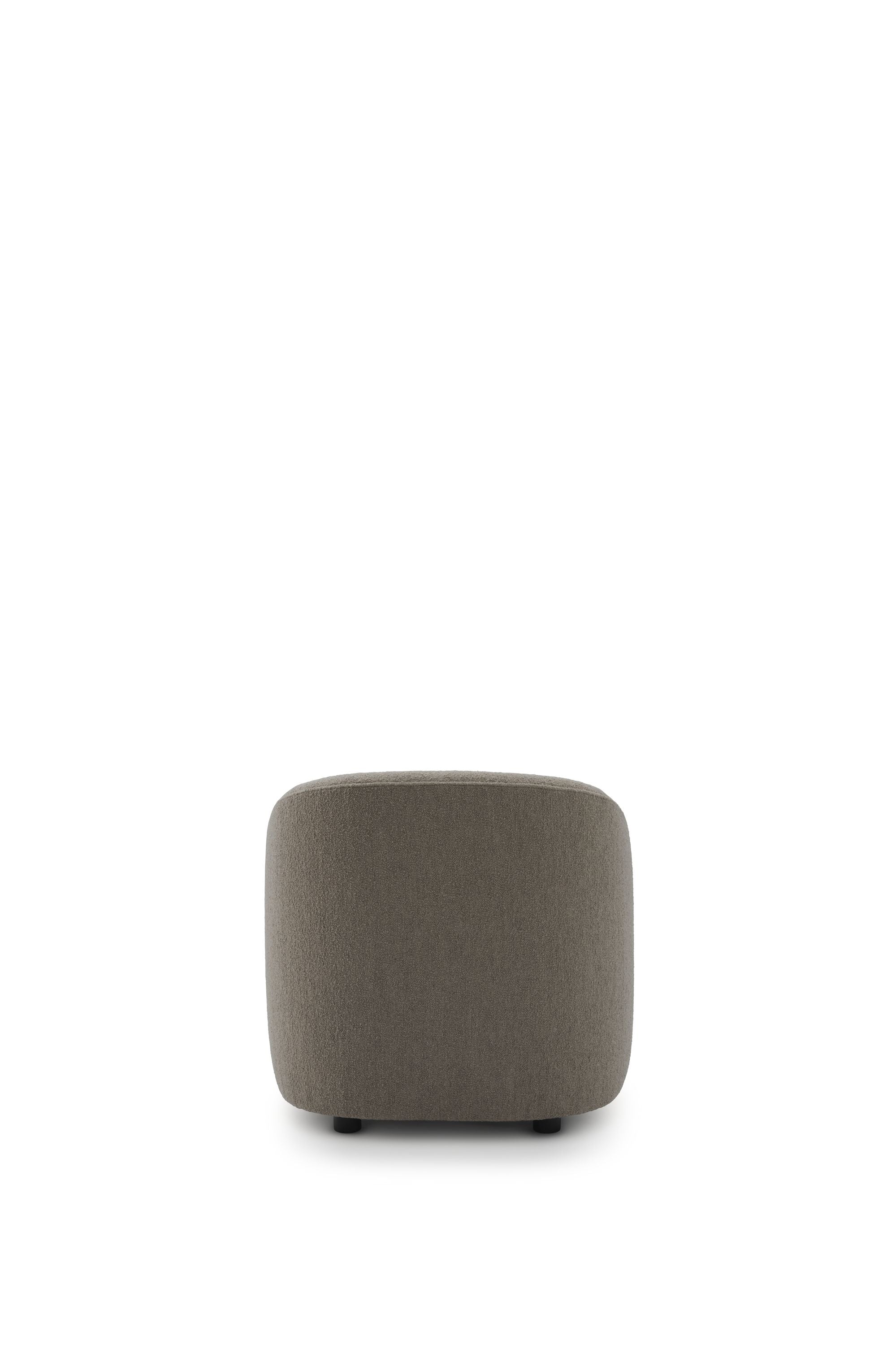 [product_category]-New Works Covent Lounge Chair, Dark Taupe-New Works-5712826413135-41301NEBA010-NEW-3