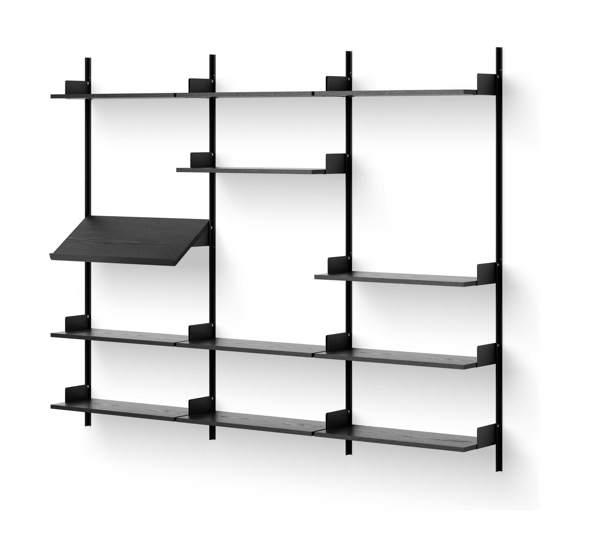[product_category]-New Works Display Shelf 1900, Black Ash/Black-New Works-5712826419892-41989-NEW-1