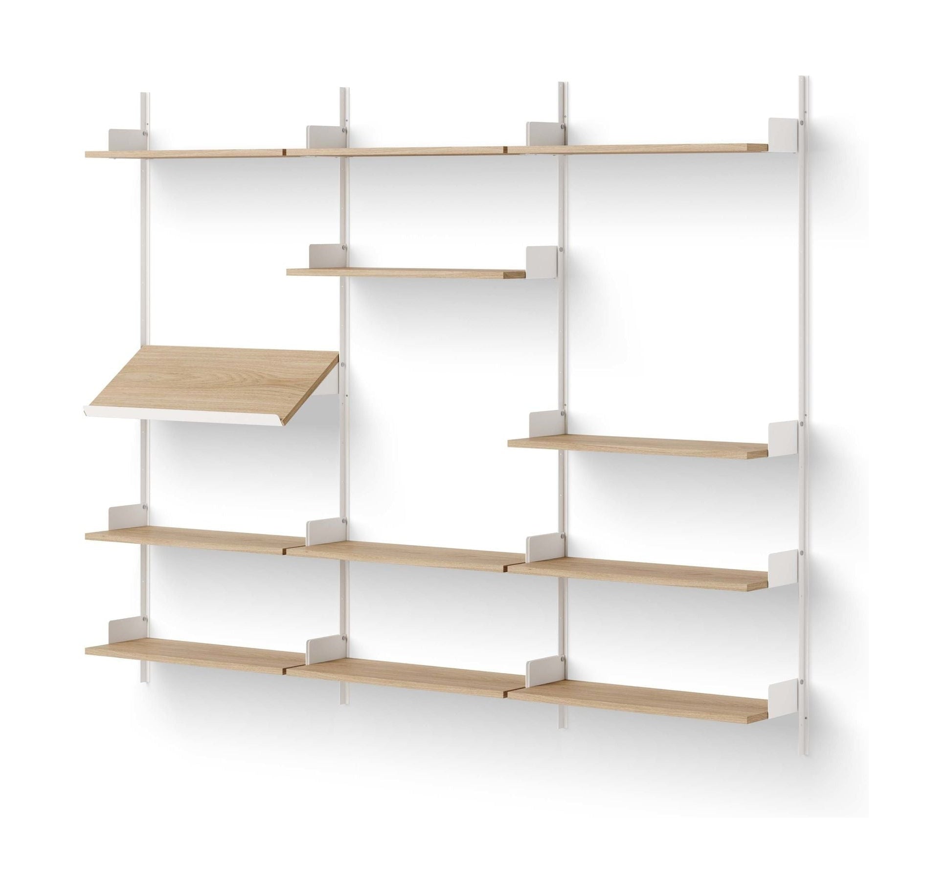 [product_category]-New Works Display Shelf 1900, Oak/White-New Works-5712826419908-41990-NEW-1