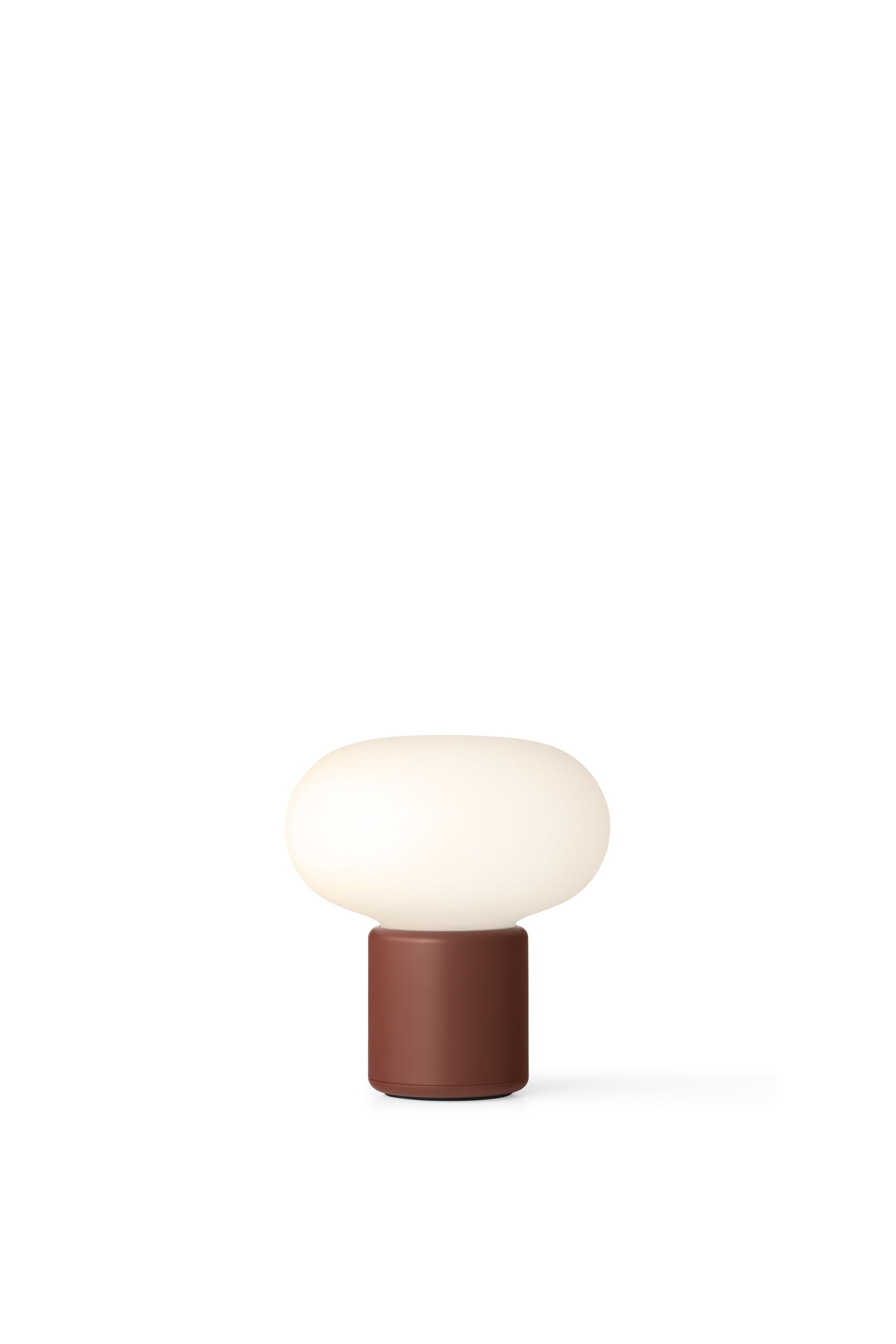 [product_category]-New Works Karl Johan Portable Table Lamp, Earth Red-New Works-5712826220146-22014-NEW-2