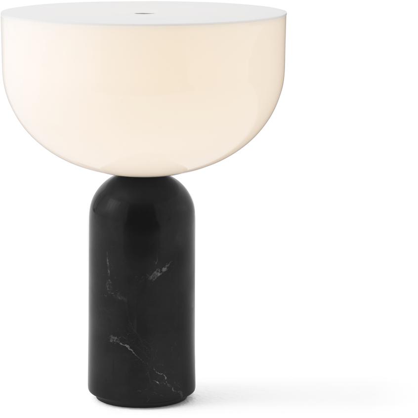 [product_category]-New Works Kizu Portable Table Lamp, Black Marble-New Works-5712826217115-21711-NEW-2