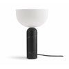 Nová díla Kizu Table Lamp Black Marquina Marble, velký