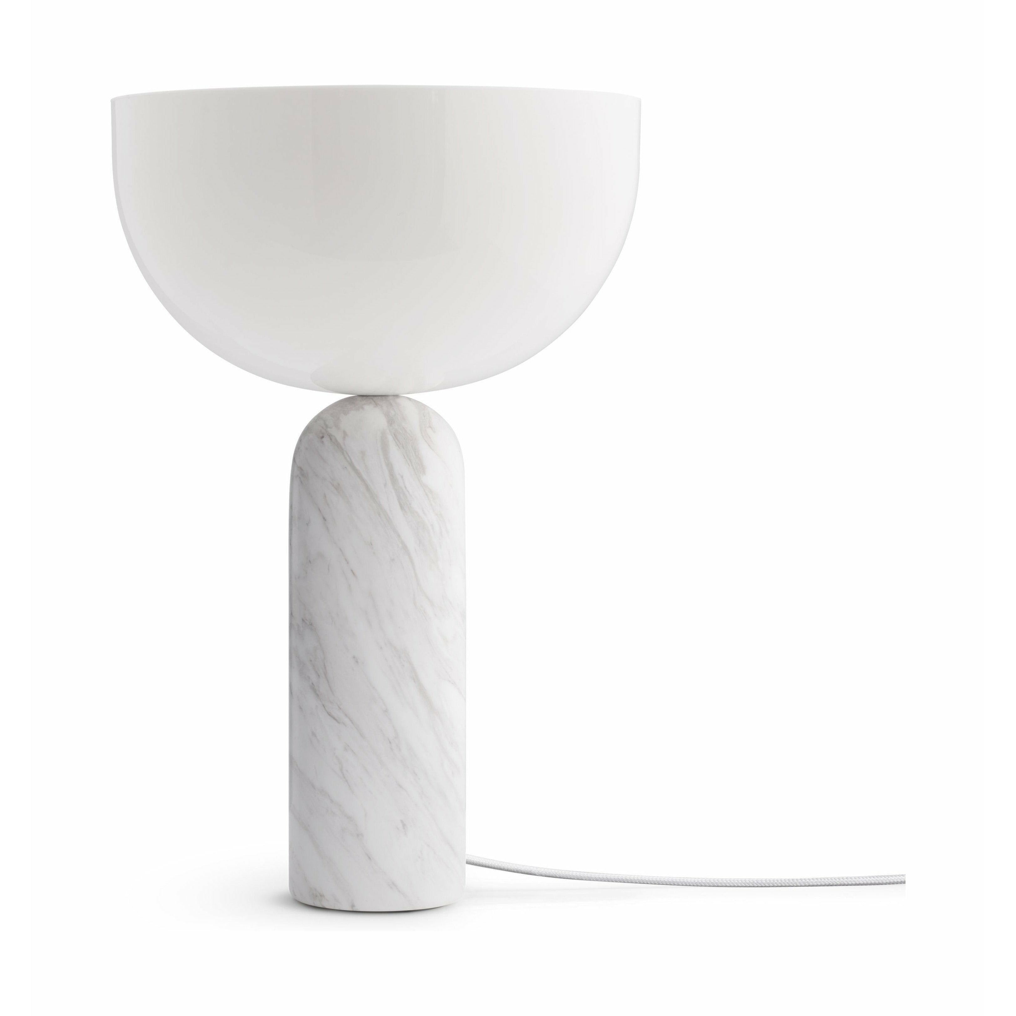 [product_category]-New Works Kizu Table Lamp White Carrara Marble, Large-New Works-5712826204108-20410-NEW-1