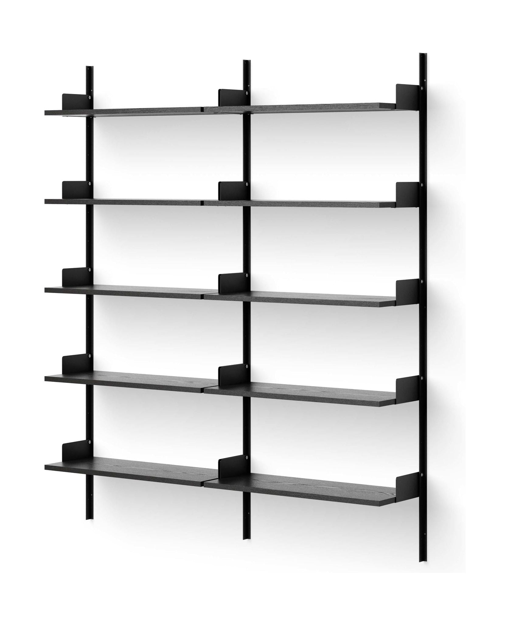 [product_category]-New Works Library Shelf 1900, Black Ash/Black-New Works-5712826419939-41993-NEW-1
